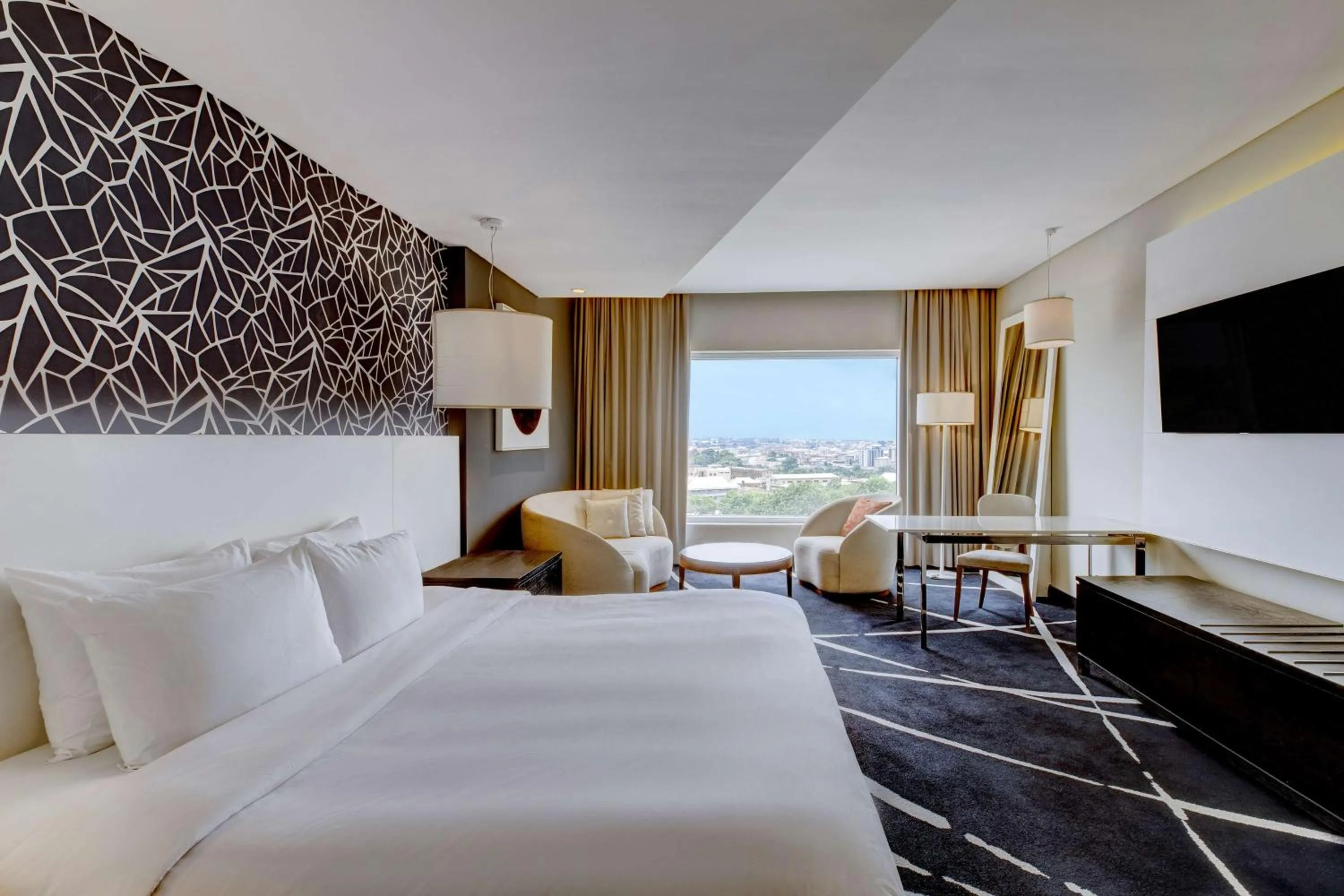 Photo of the whole room, Bed in Radisson Blu Lagos Ikeja