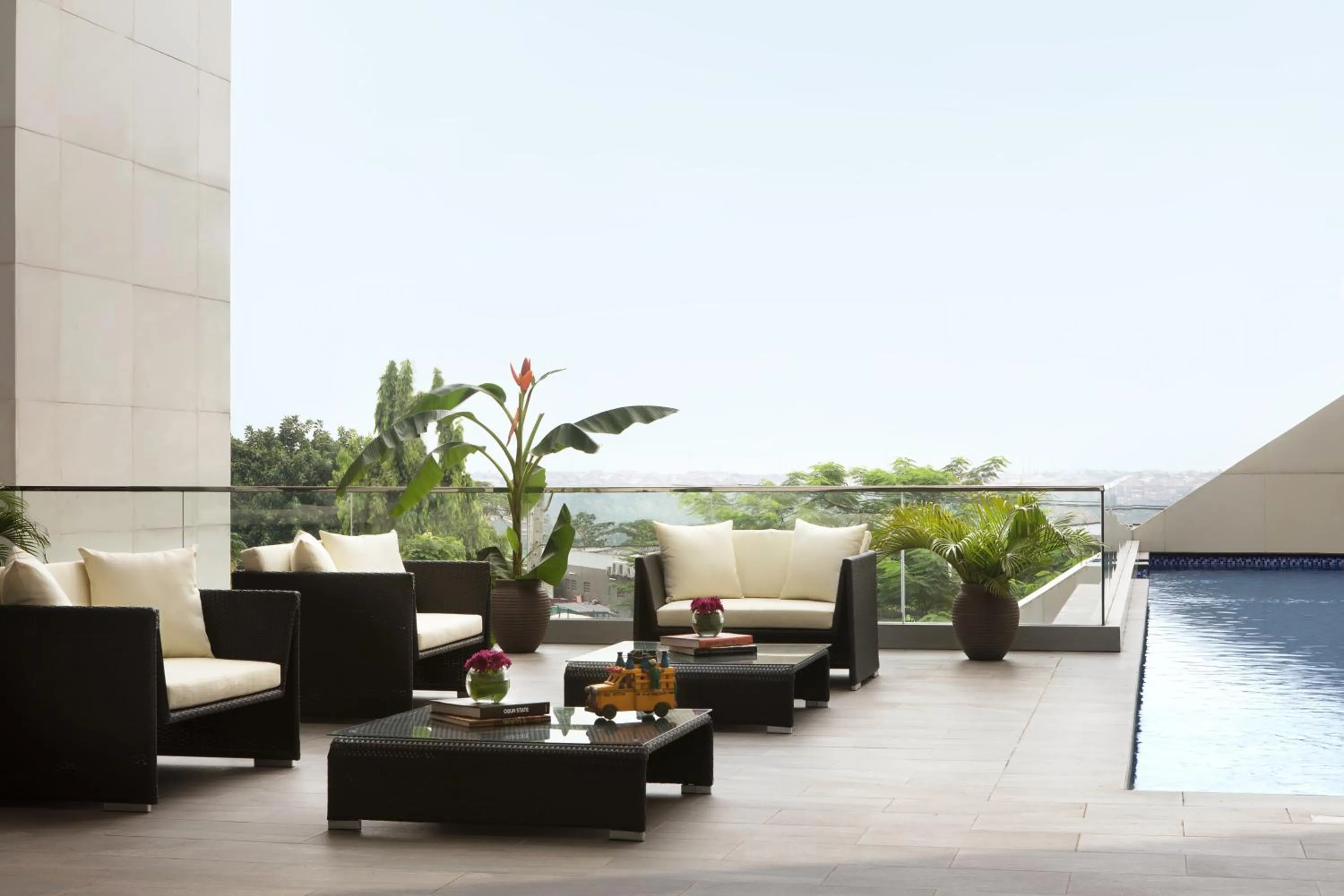 Swimming pool in Radisson Blu Lagos Ikeja