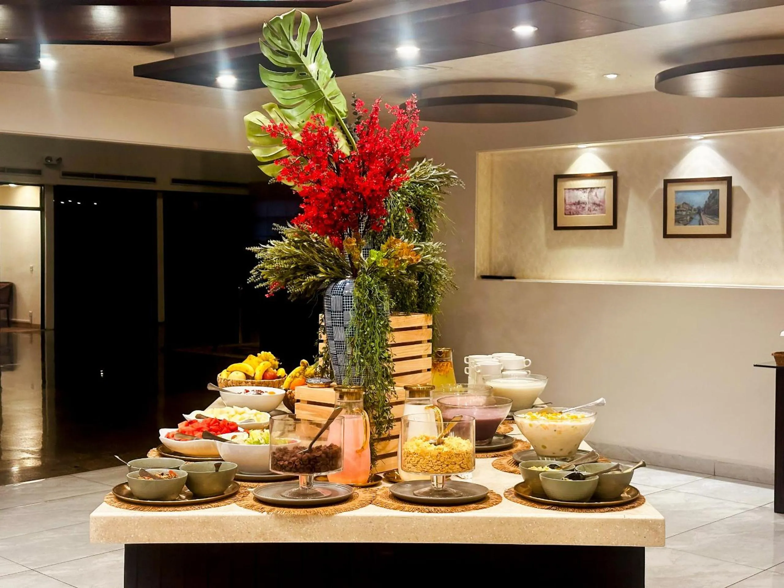 Buffet breakfast in Hotel Margala