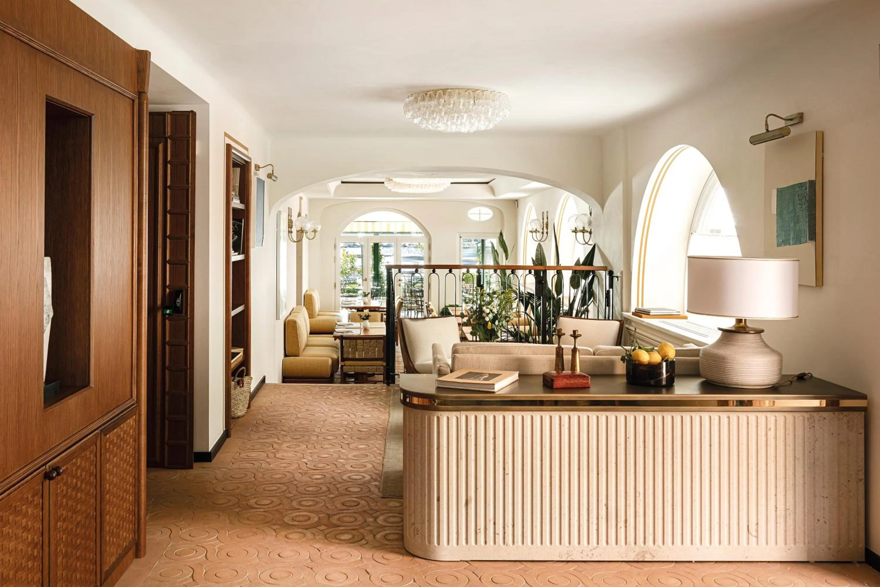 Lobby or reception in Splendido Mare, A Belmond Hotel, Portofino