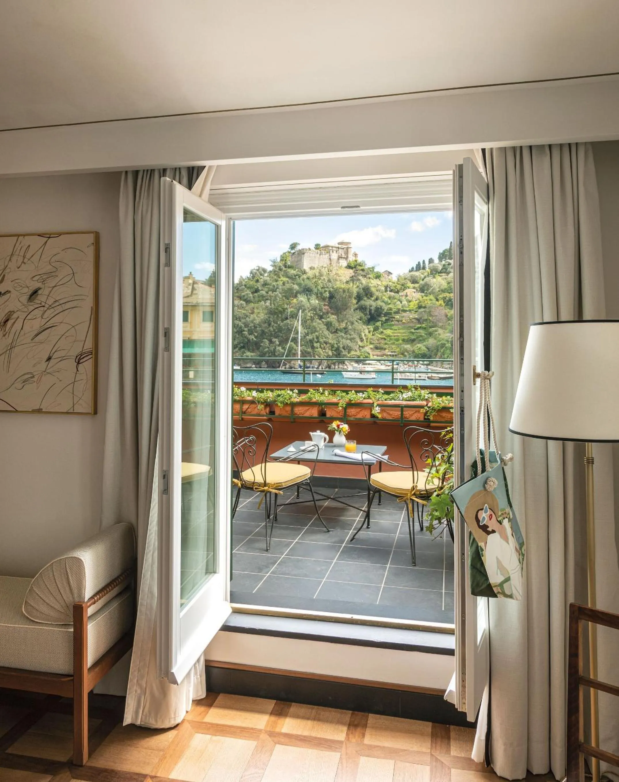 Balcony/Terrace in Splendido Mare, A Belmond Hotel, Portofino