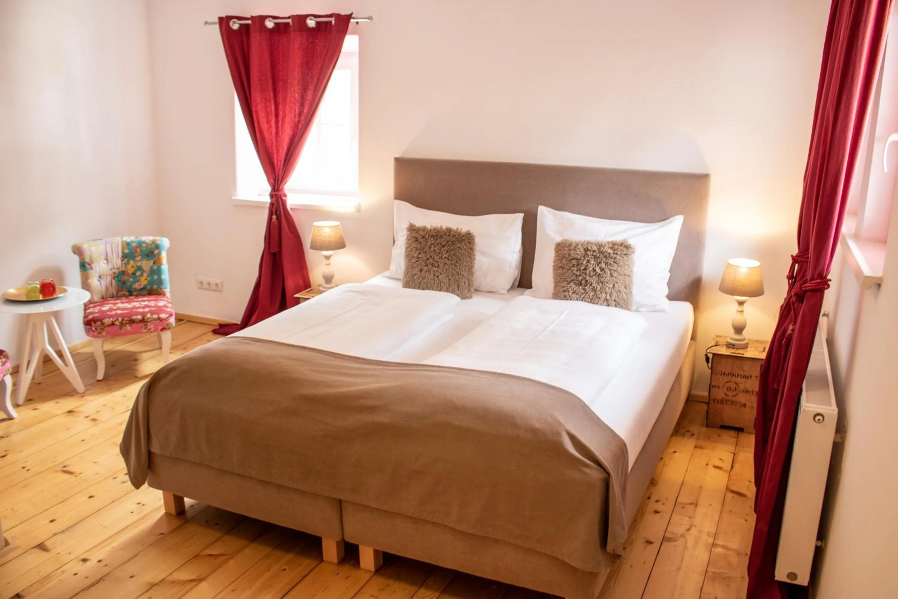 Bed in Fenix Hall Boutique Hotel Hallstatt