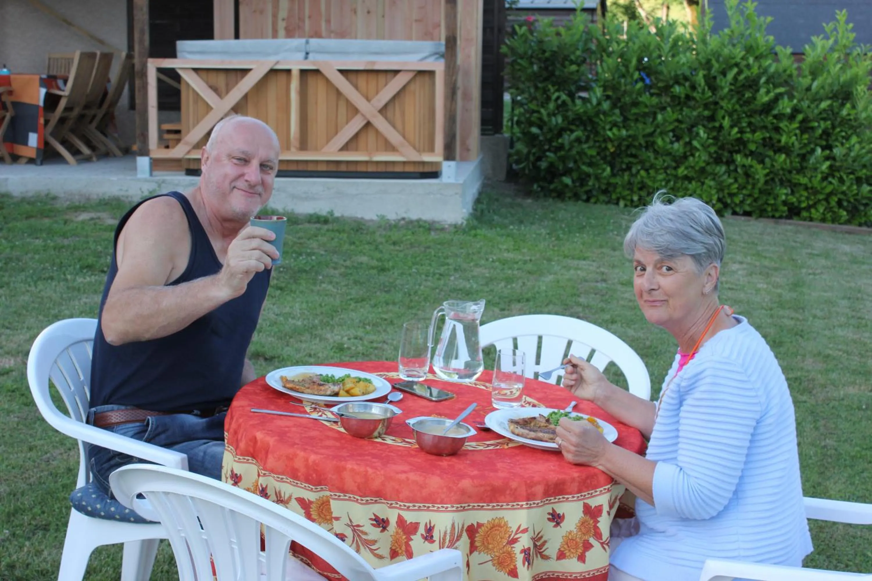 Food close-up in Maison le Barrage