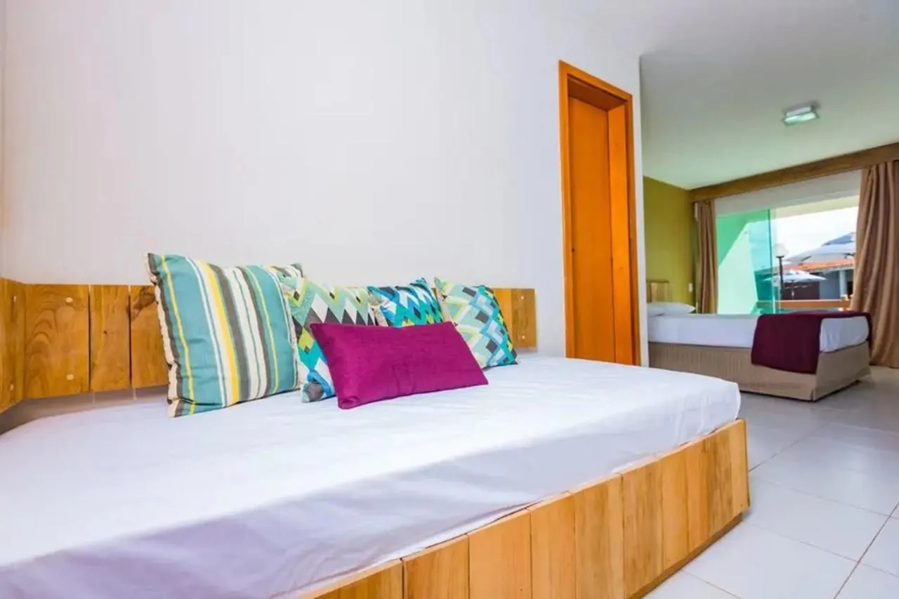 Bed in Arrey Beach Hotel