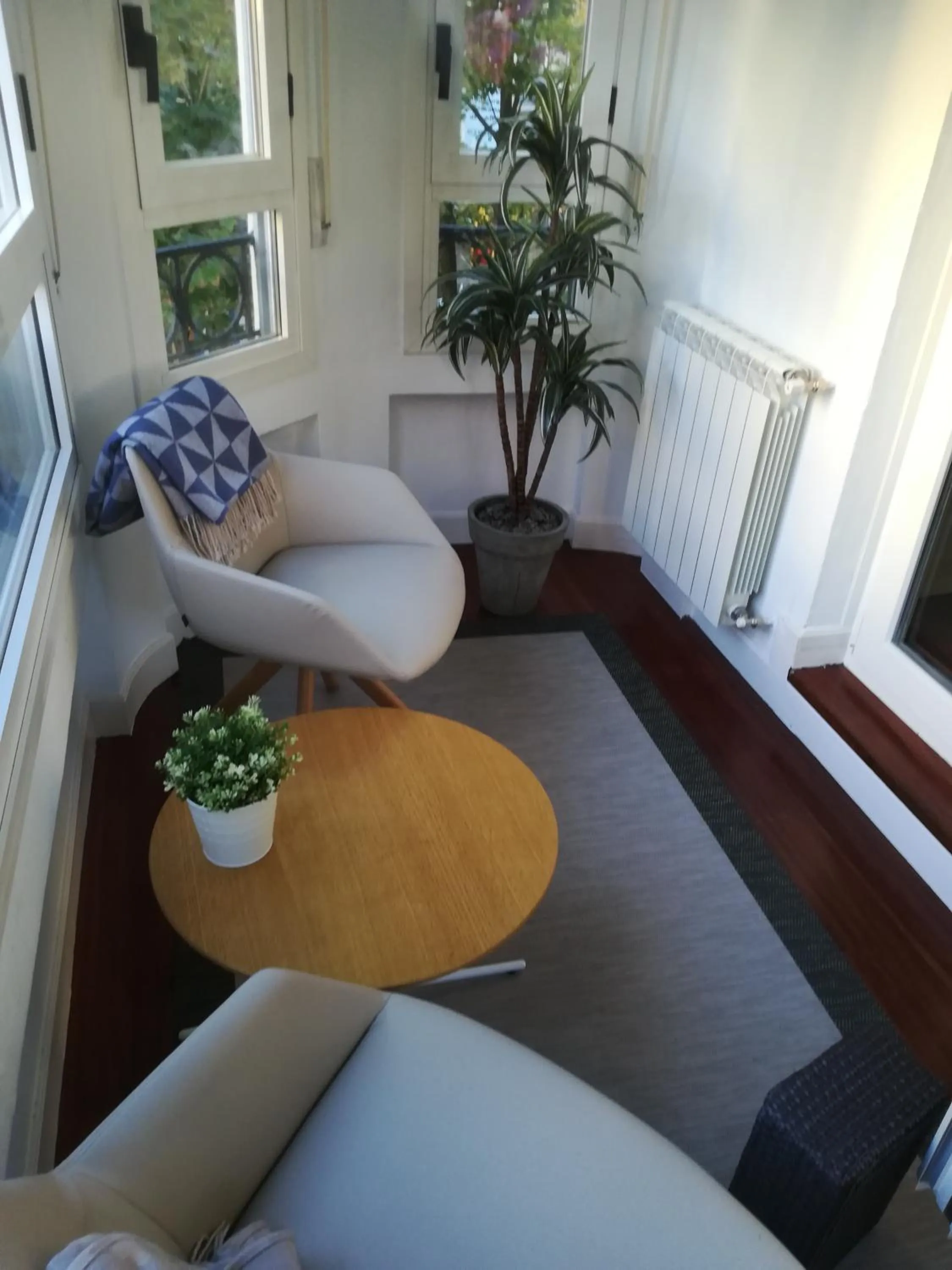 Balcony/Terrace in Pensión La Perla