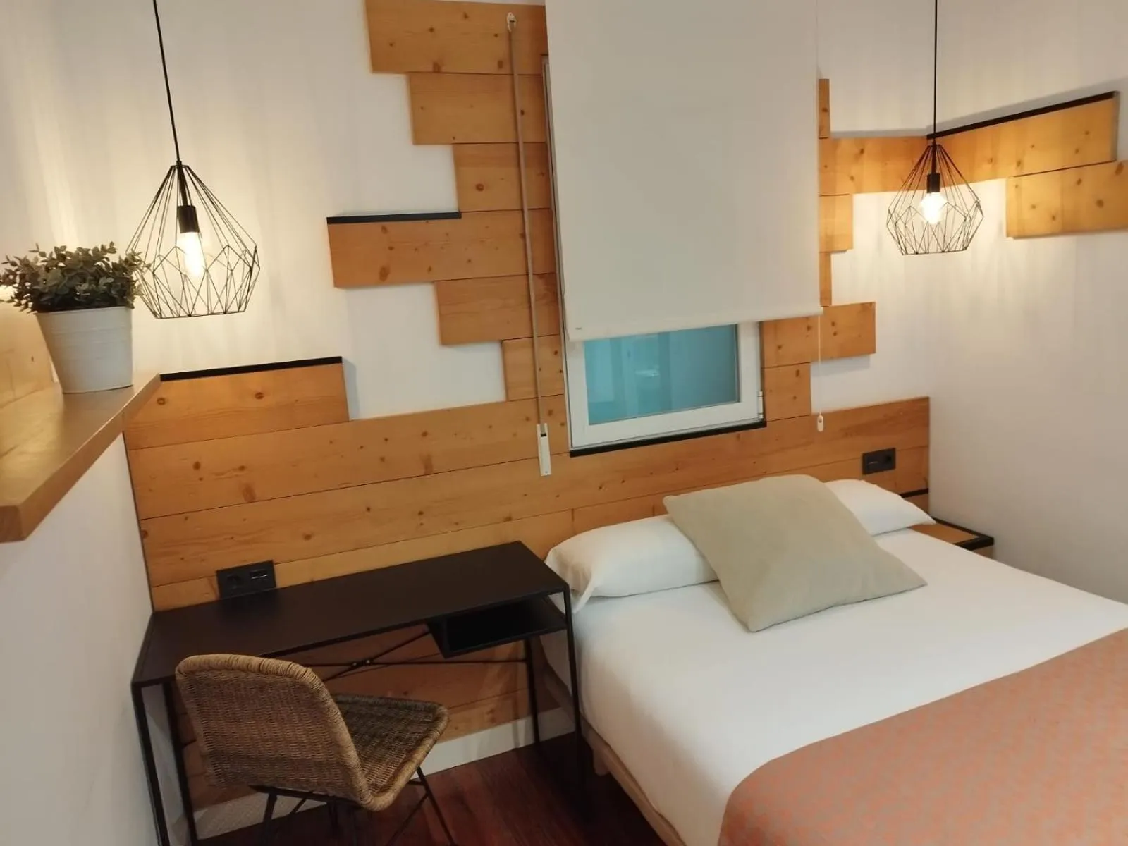 Area and facilities, Bed in Pensión La Perla