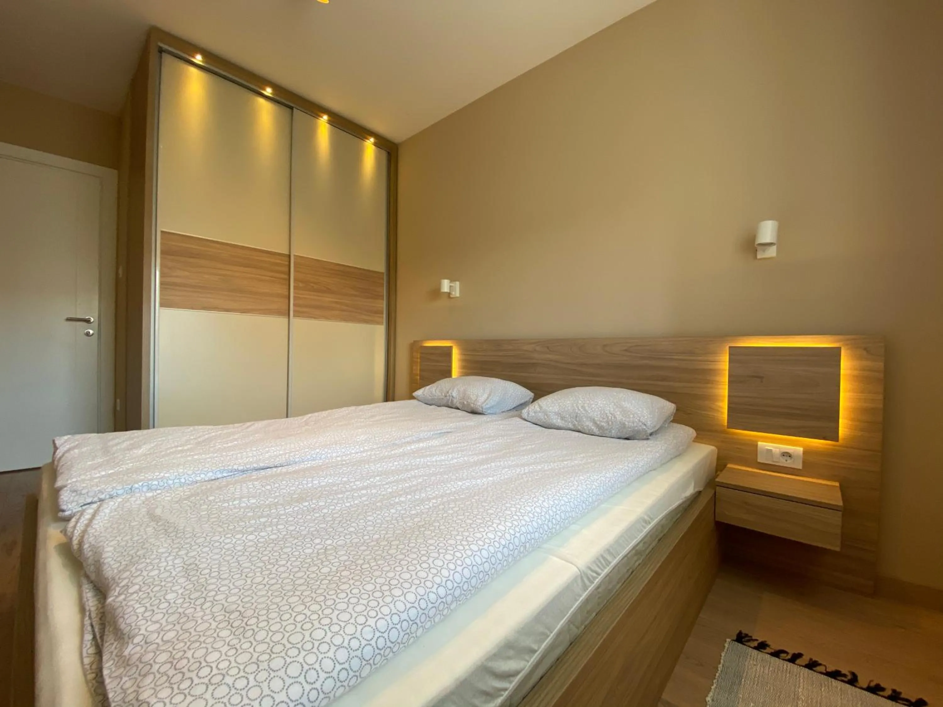 Bed in Premium Apartments