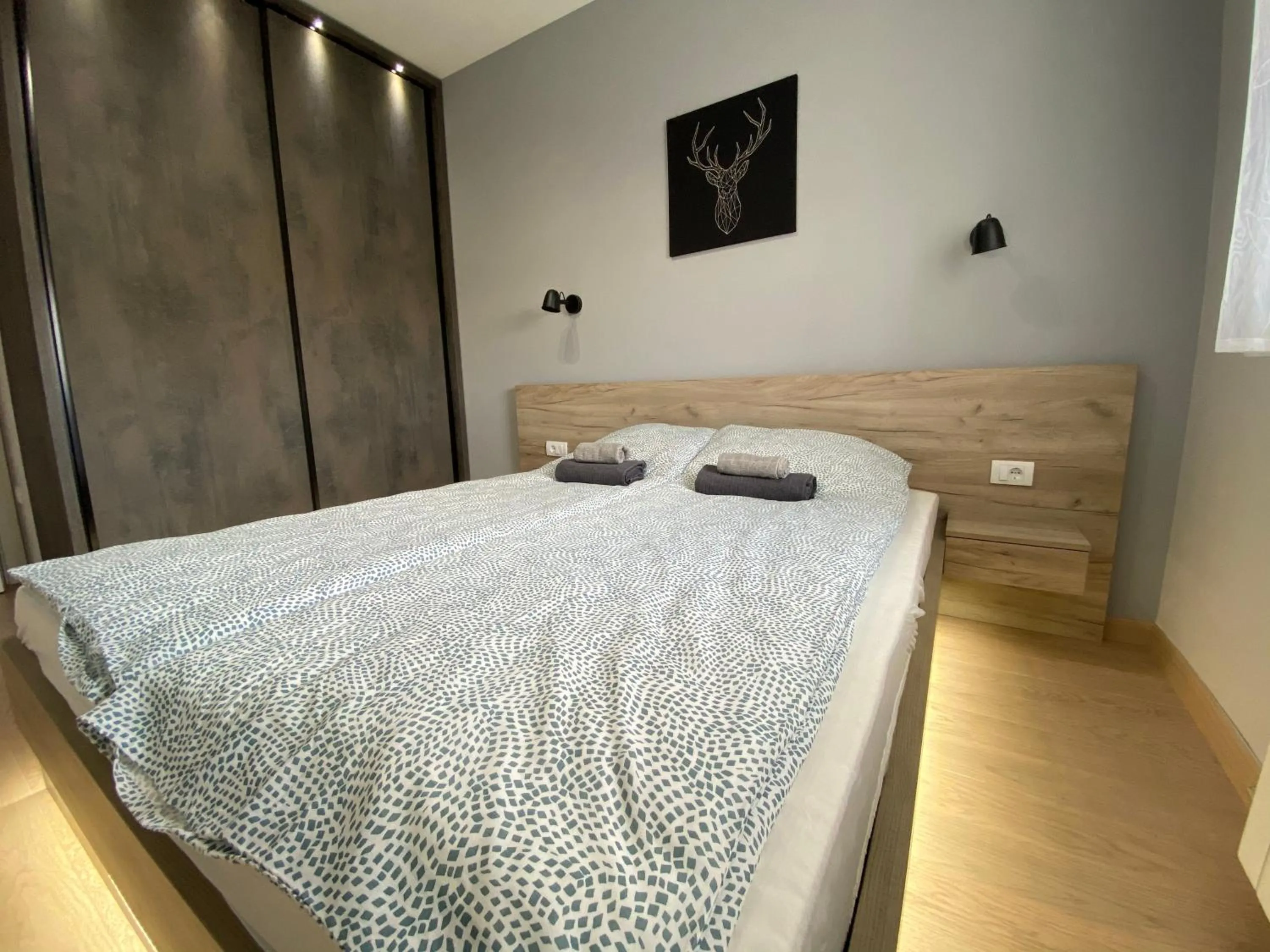 Bed in Premium Apartments