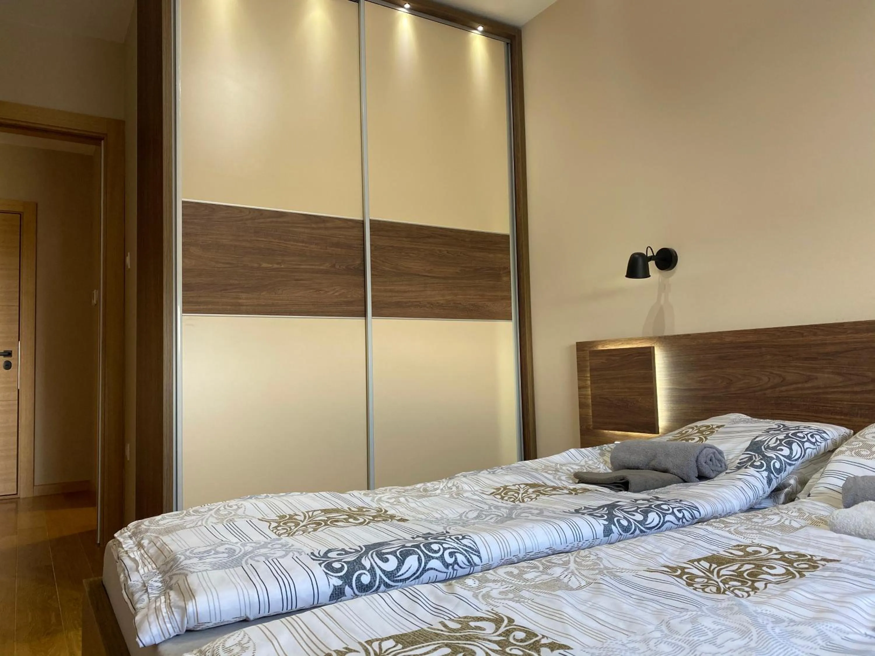Bed in Premium Apartments