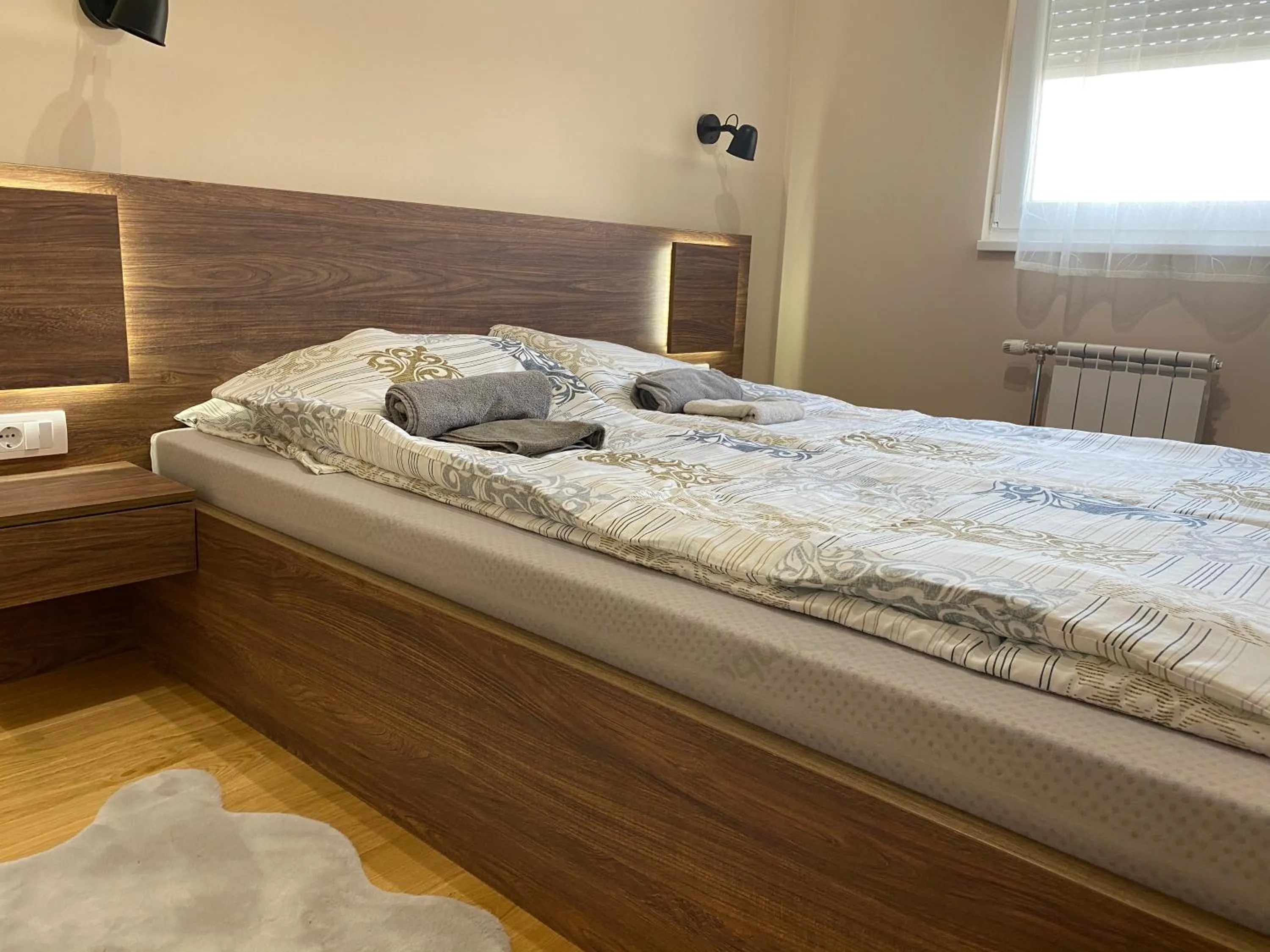 Bed in Premium Apartments