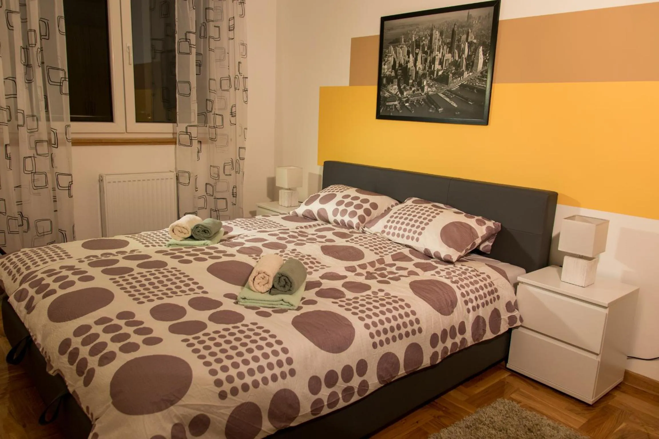 Bed in Premium Apartments