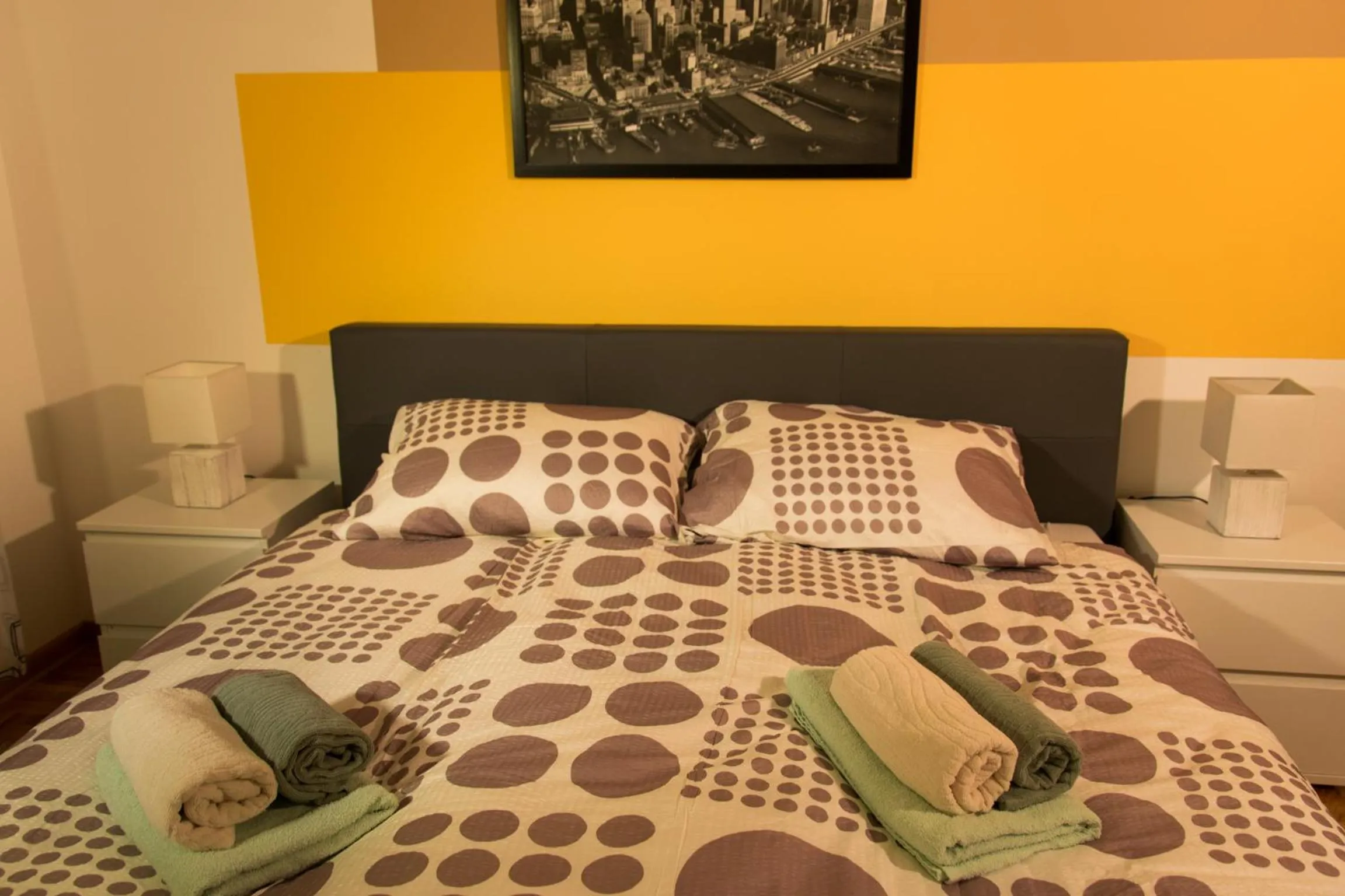 Bed in Premium Apartments