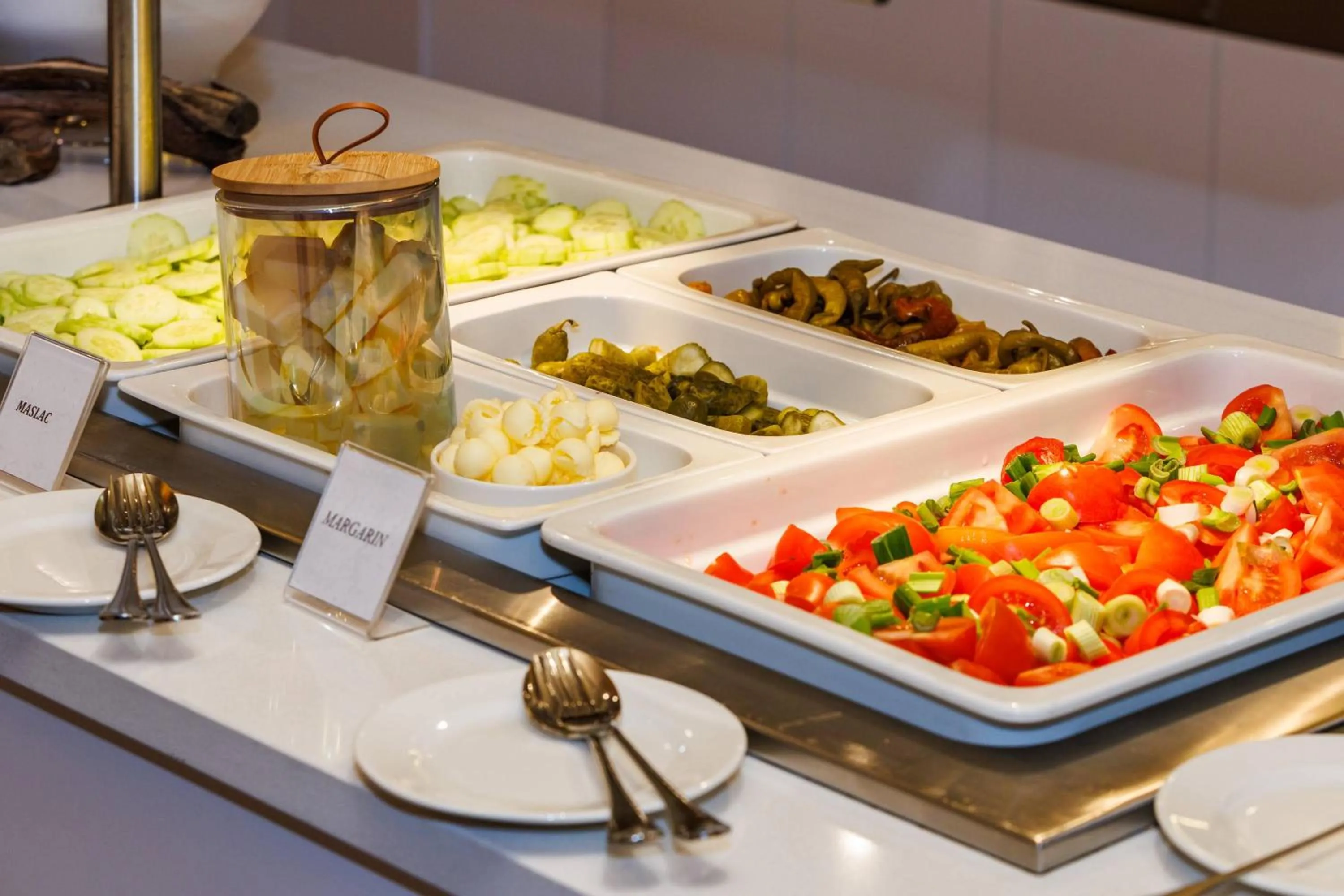 Breakfast in Hotel Jezero - Plitvice Lakes National Park