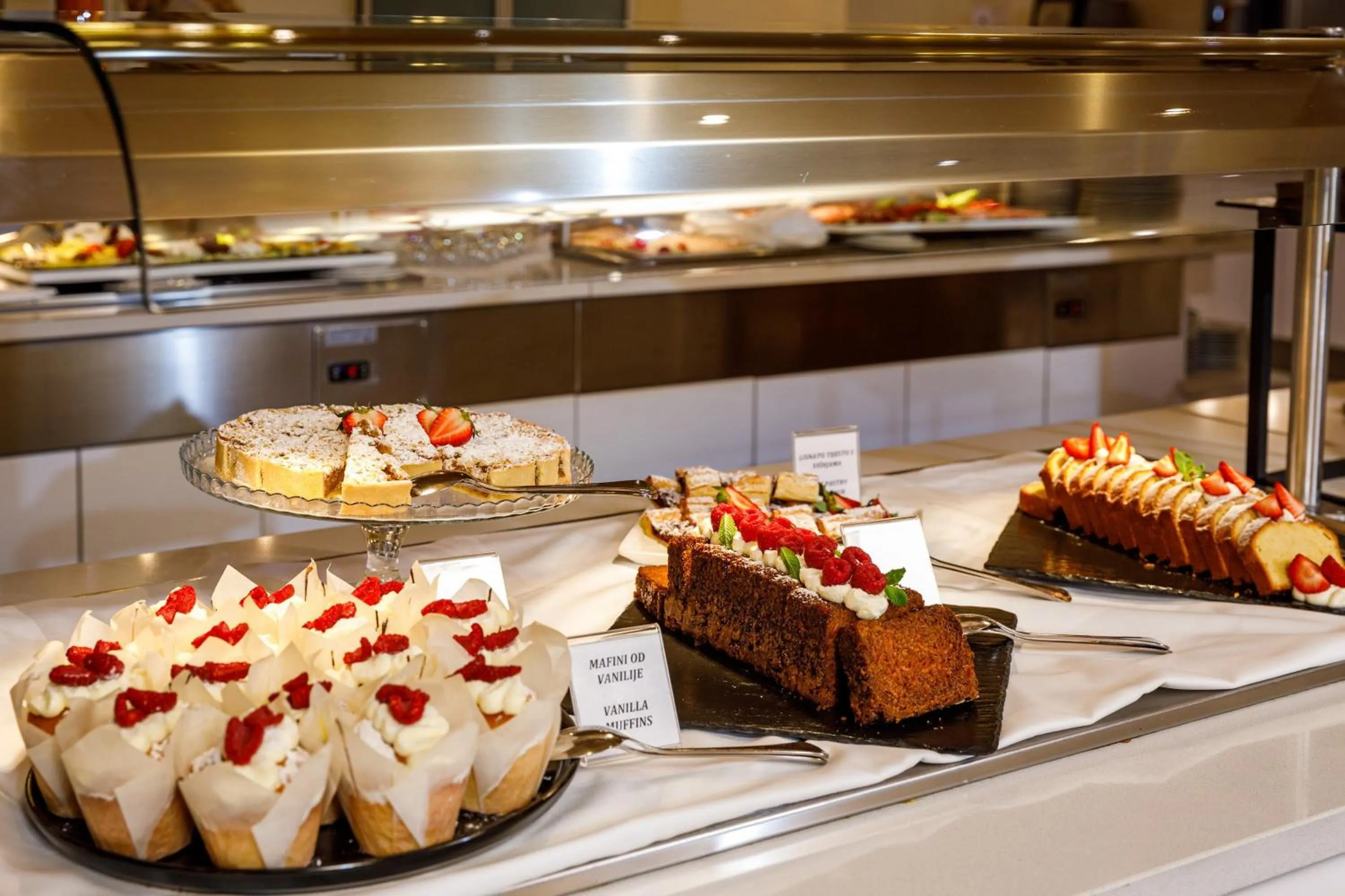 Breakfast in Hotel Jezero - Plitvice Lakes National Park