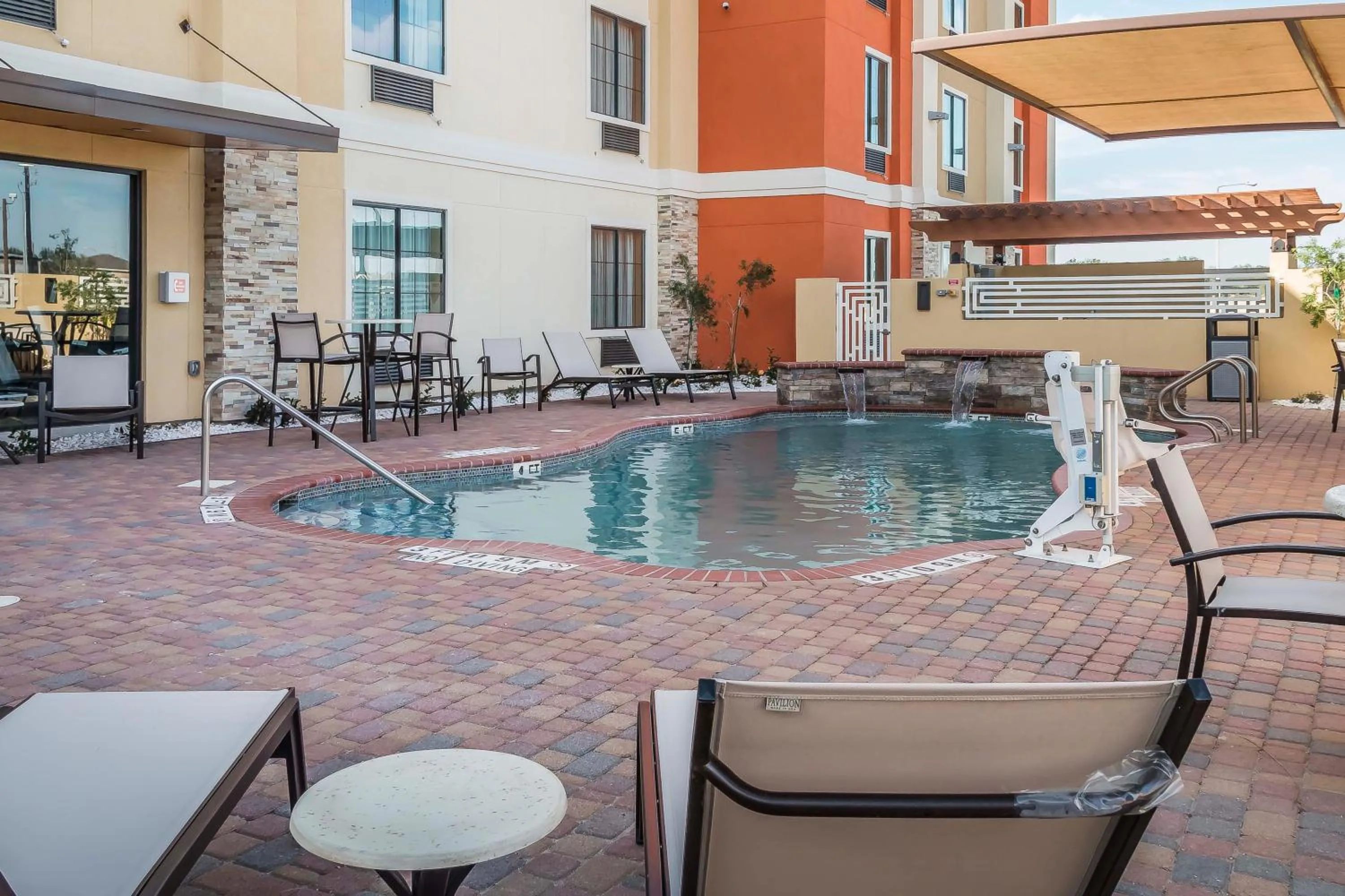 Swimming pool in MainStay Suites Edinburg South