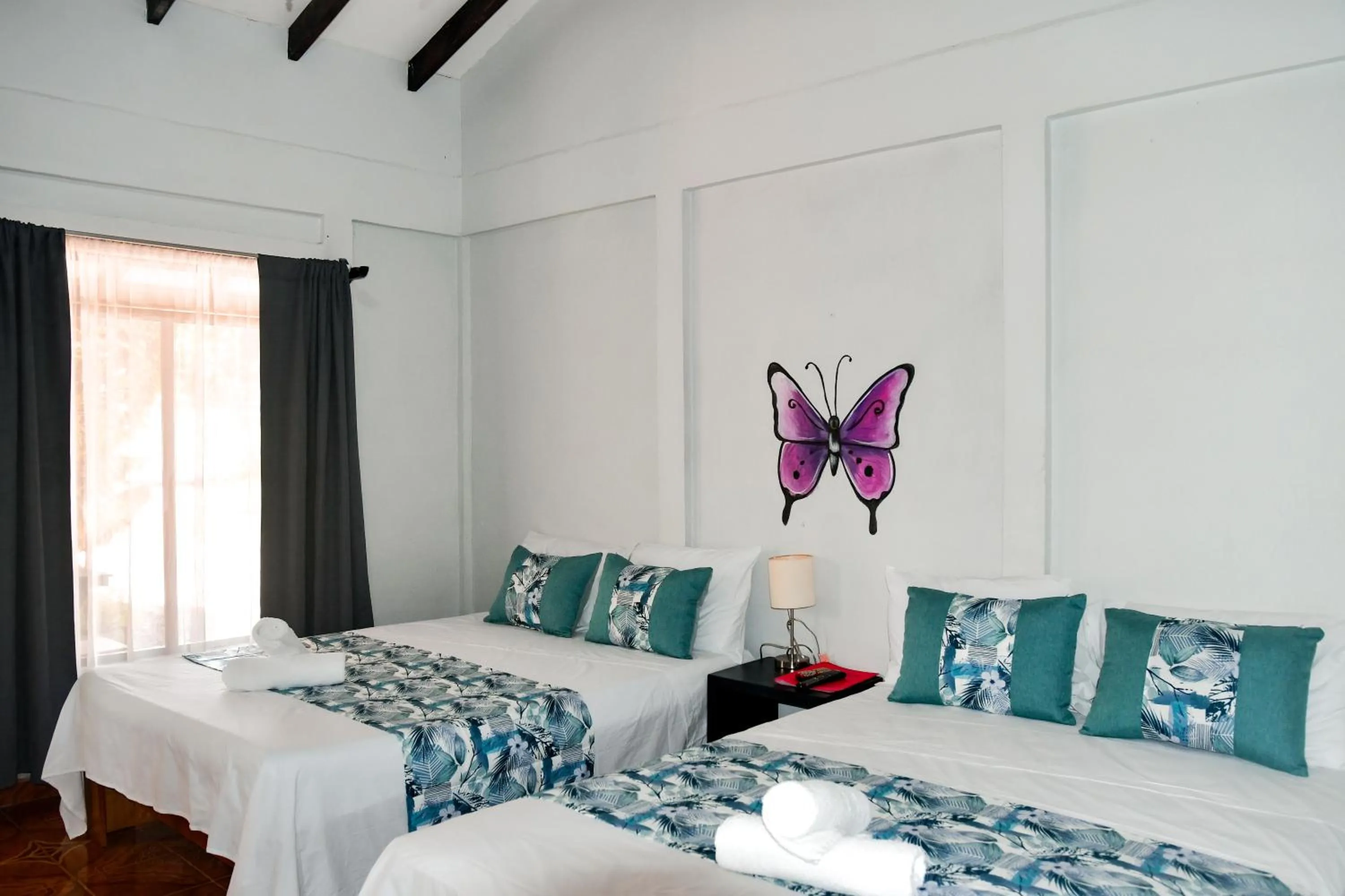 Bed in Cabinas Bahía Uvita - Marino Ballena National Park Lodge