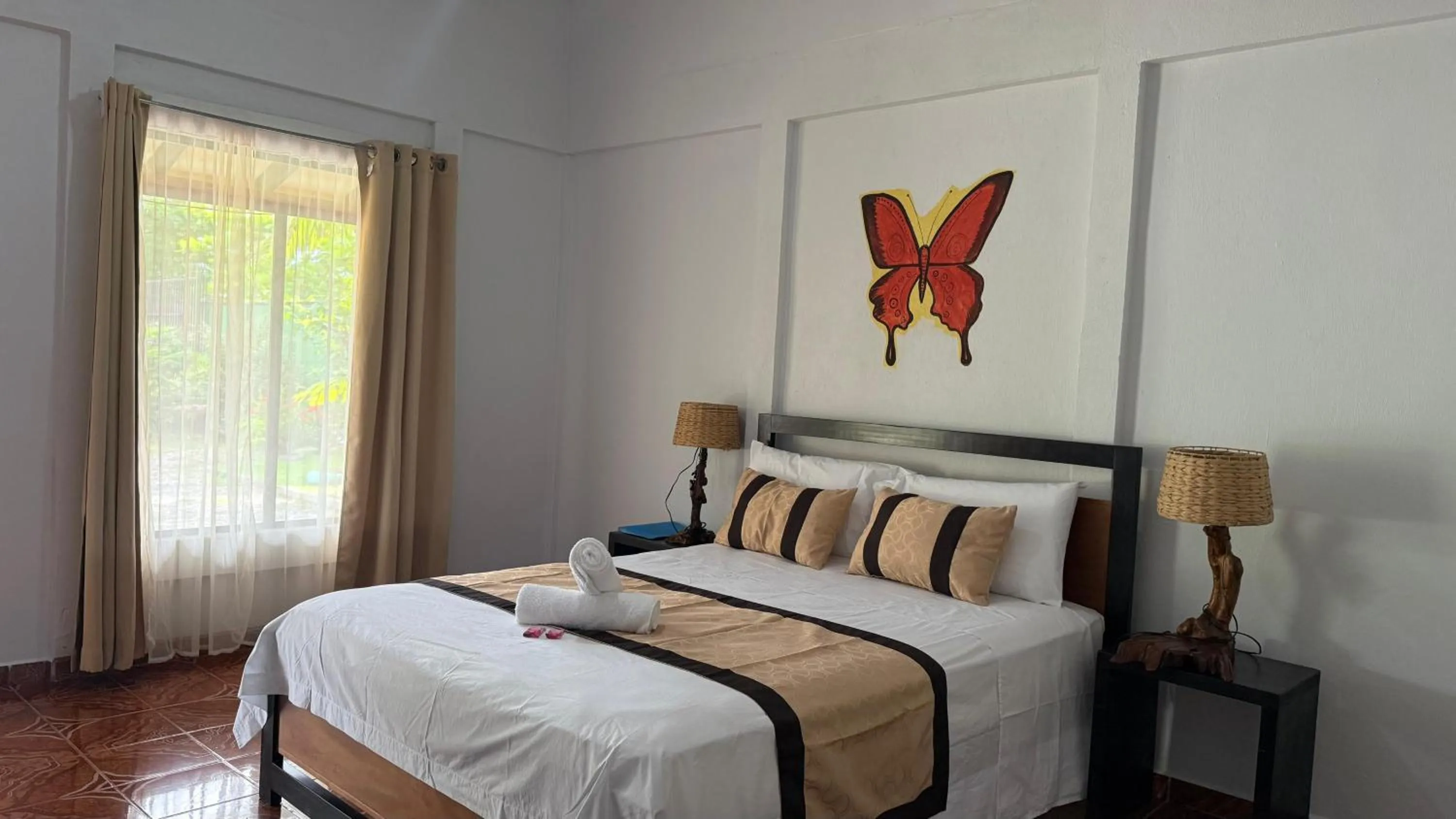 Bed in Cabinas Bahía Uvita - Marino Ballena National Park Lodge