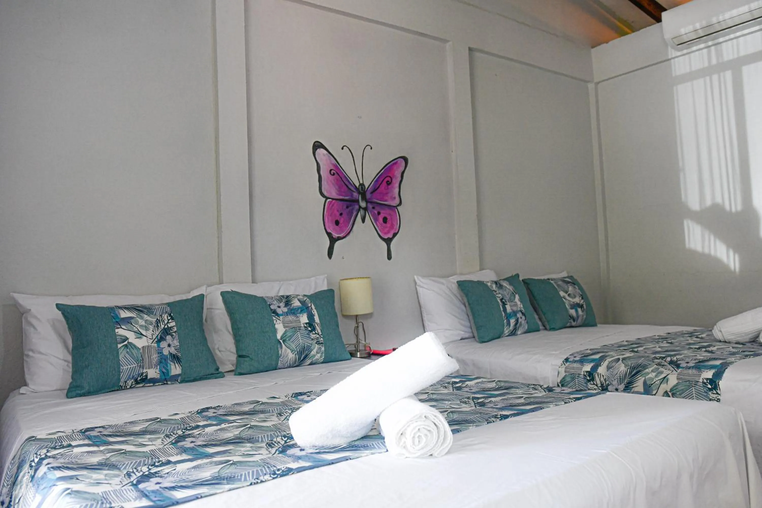 Bed in Cabinas Bahía Uvita - Marino Ballena National Park Lodge