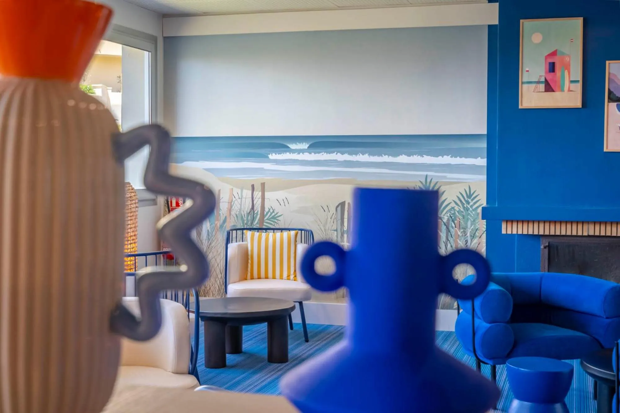 Area and facilities in Hôtel Le Biarritz