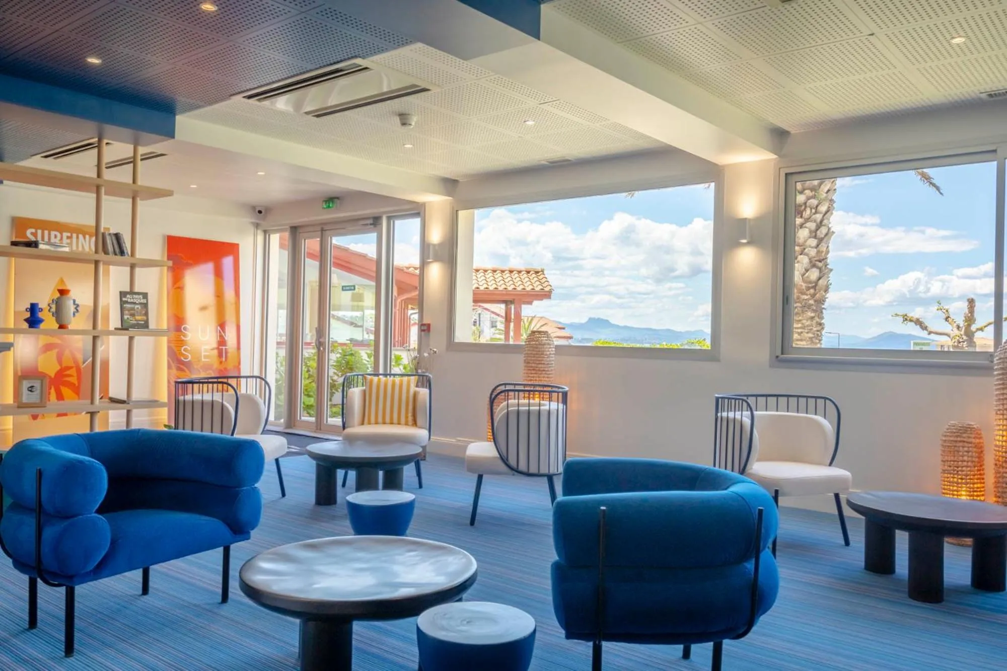 Area and facilities in Hôtel Le Biarritz