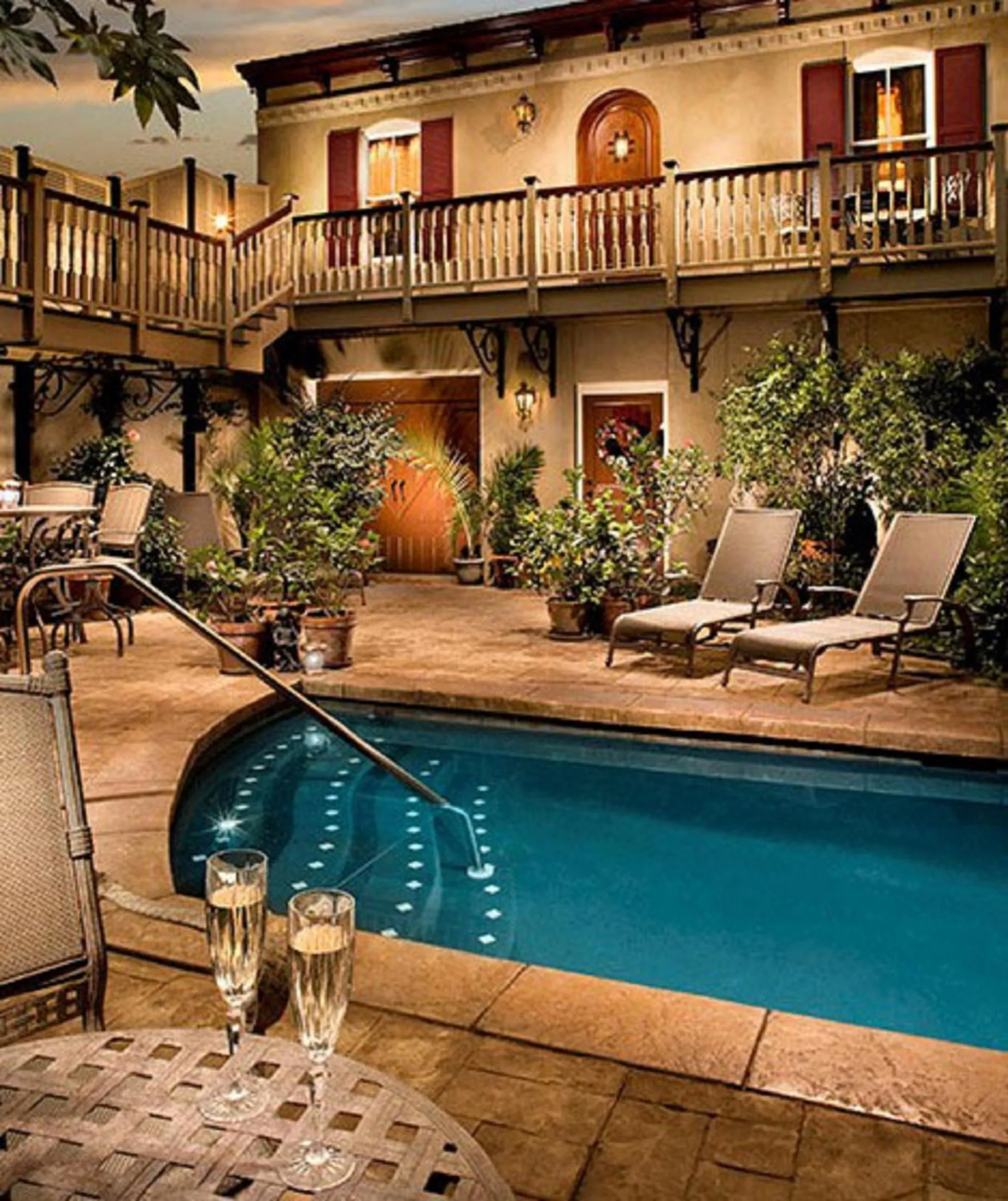 Swimming pool in McMillan Inn