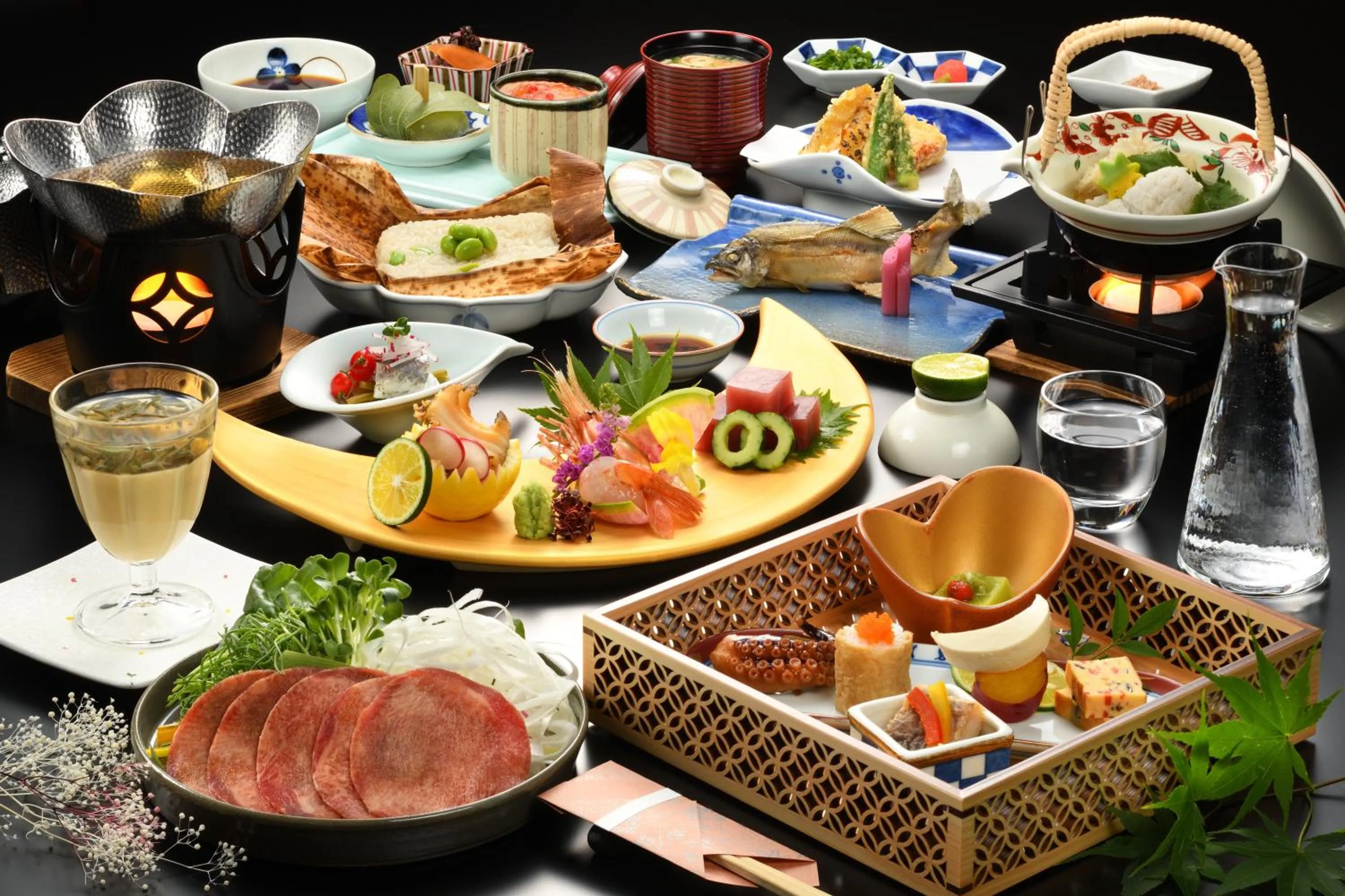 Dinner in Yumoto Kissho