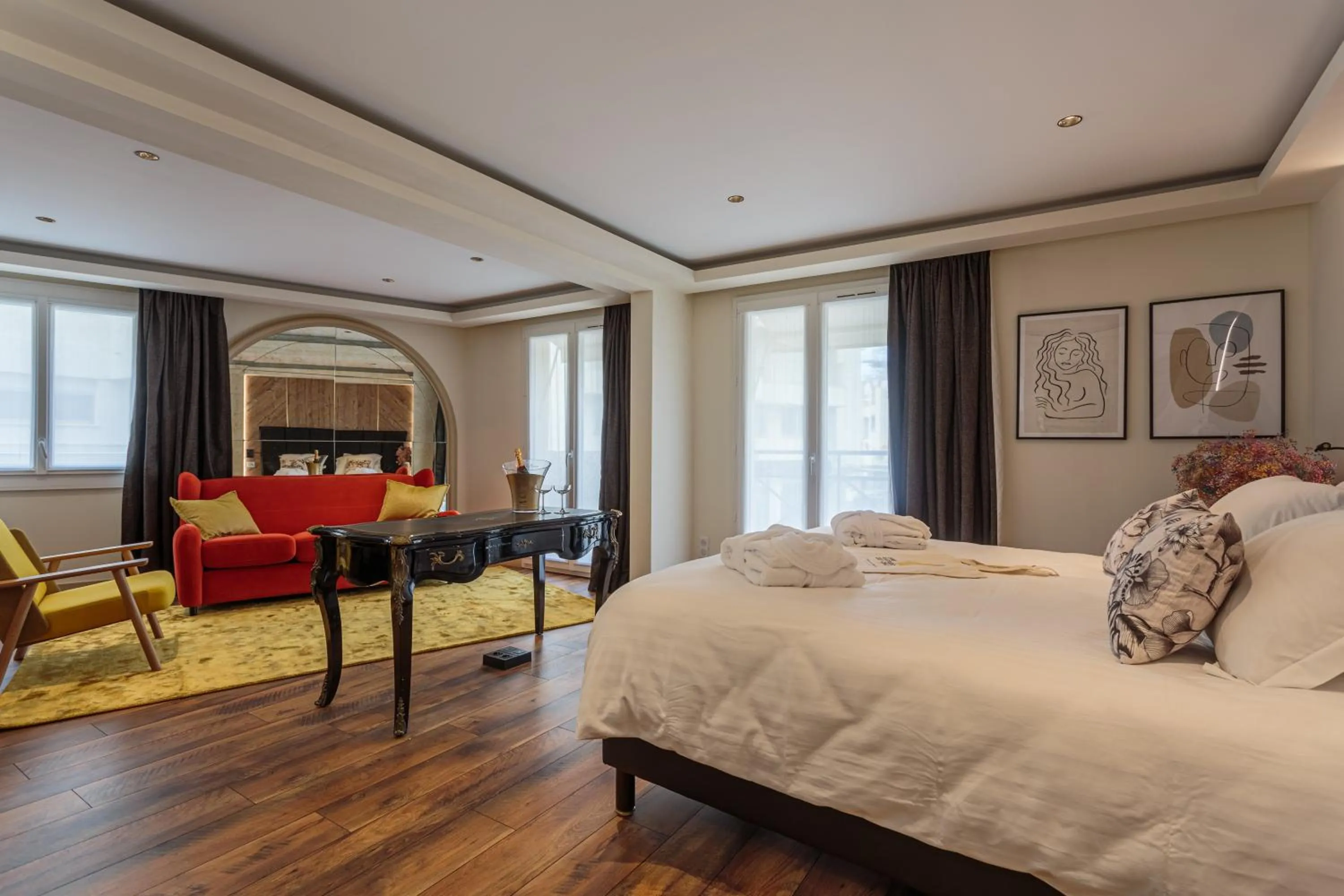 Photo of the whole room, Bed in Grand Tonic Hotel & SPA NUXE