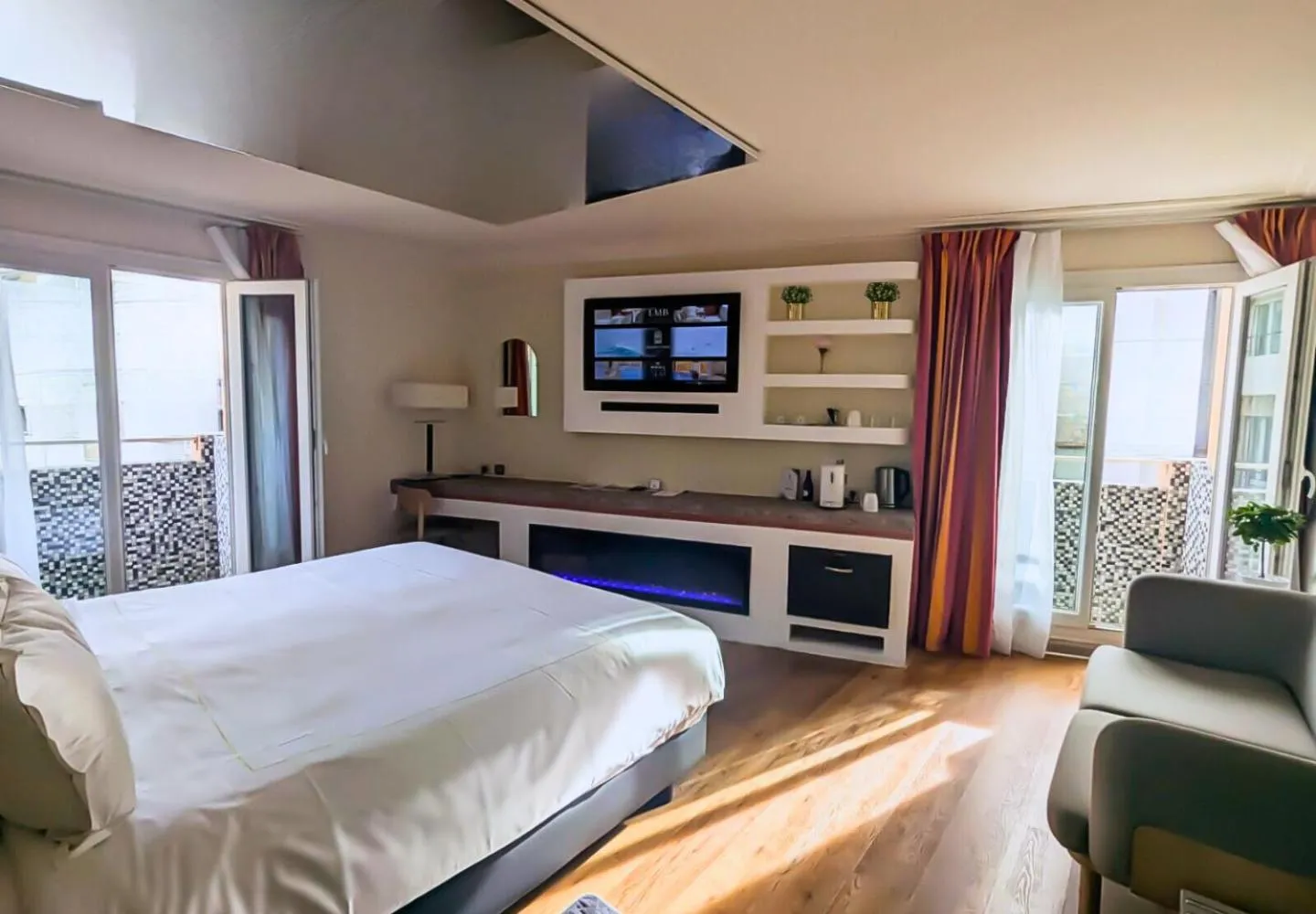 Bed in Grand Tonic Hotel & SPA NUXE