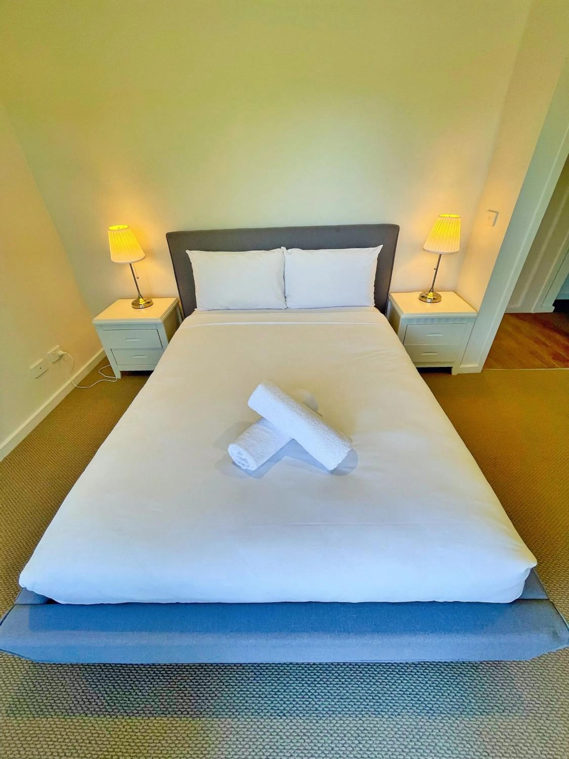 Bed in Phillip Island Towers