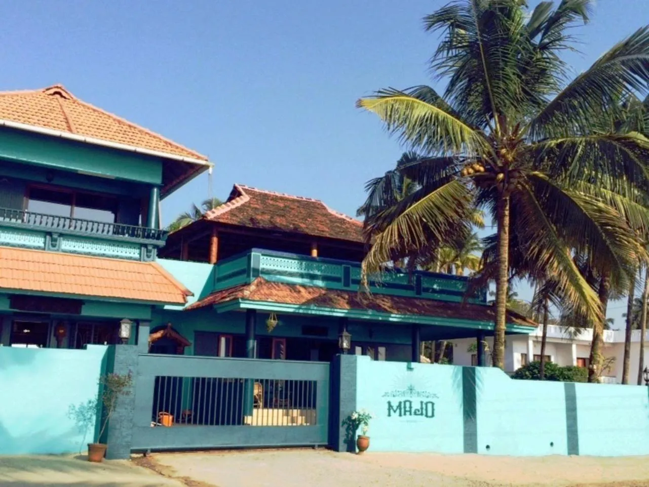 Facade/entrance in Majo House