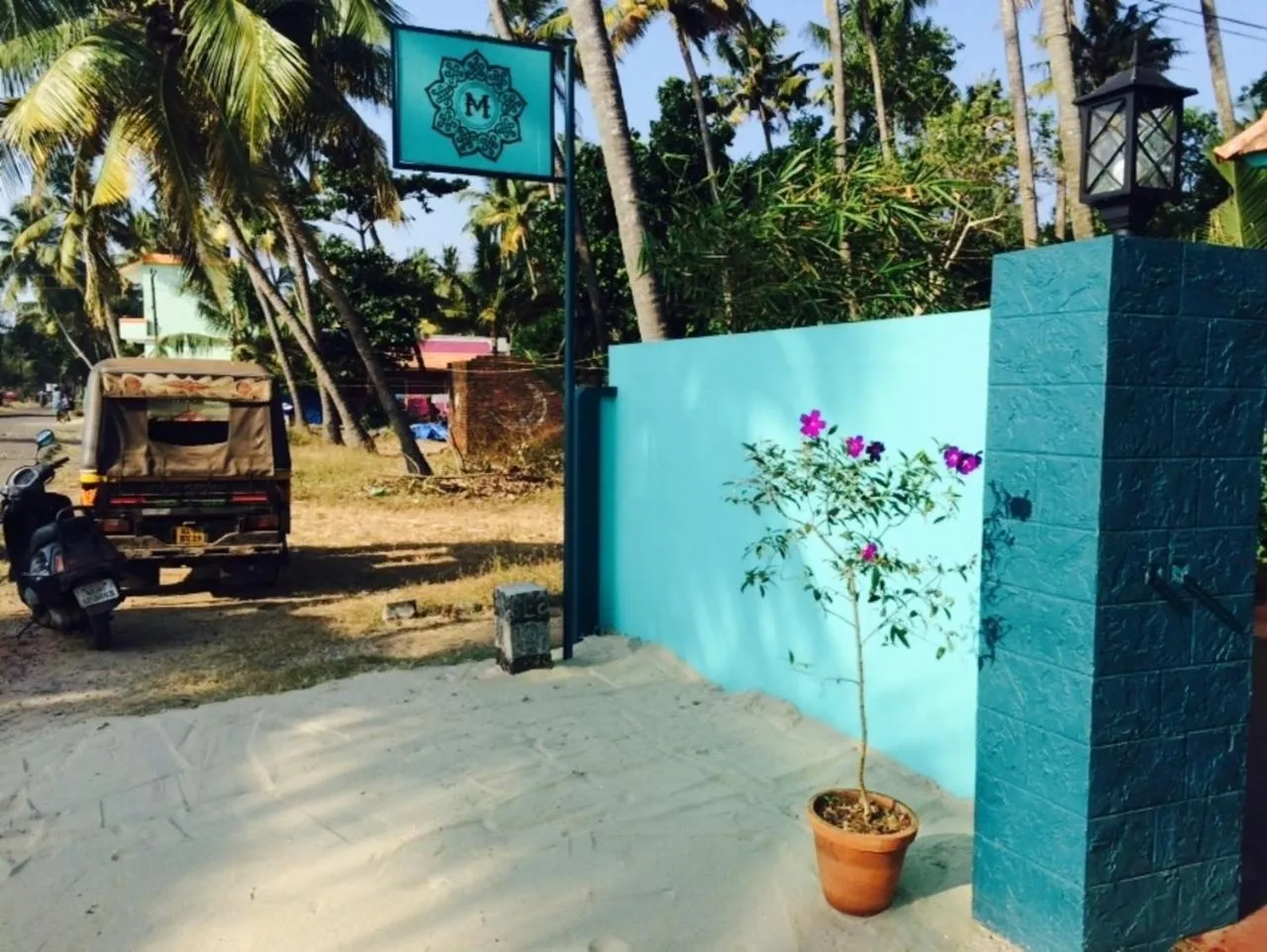 Facade/entrance in Majo House