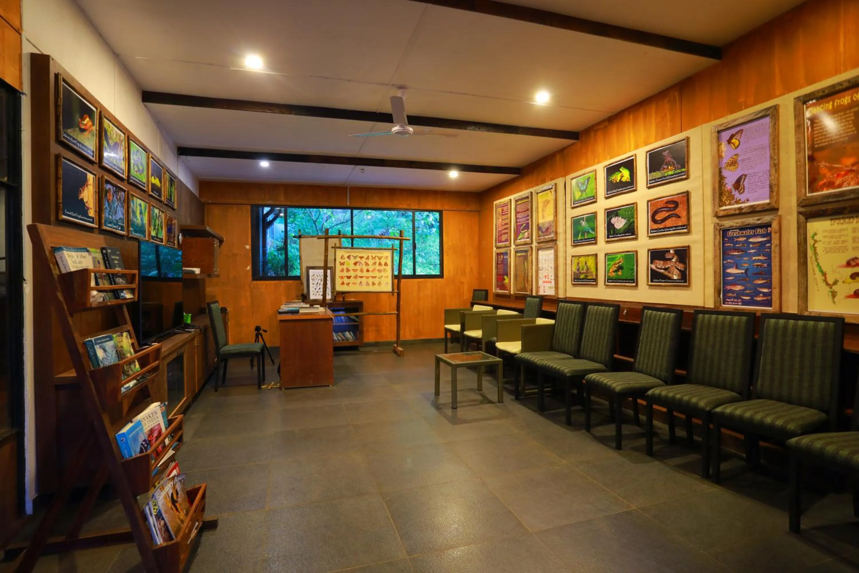 Library in Wayanad Wild - A CGH Earth Experience