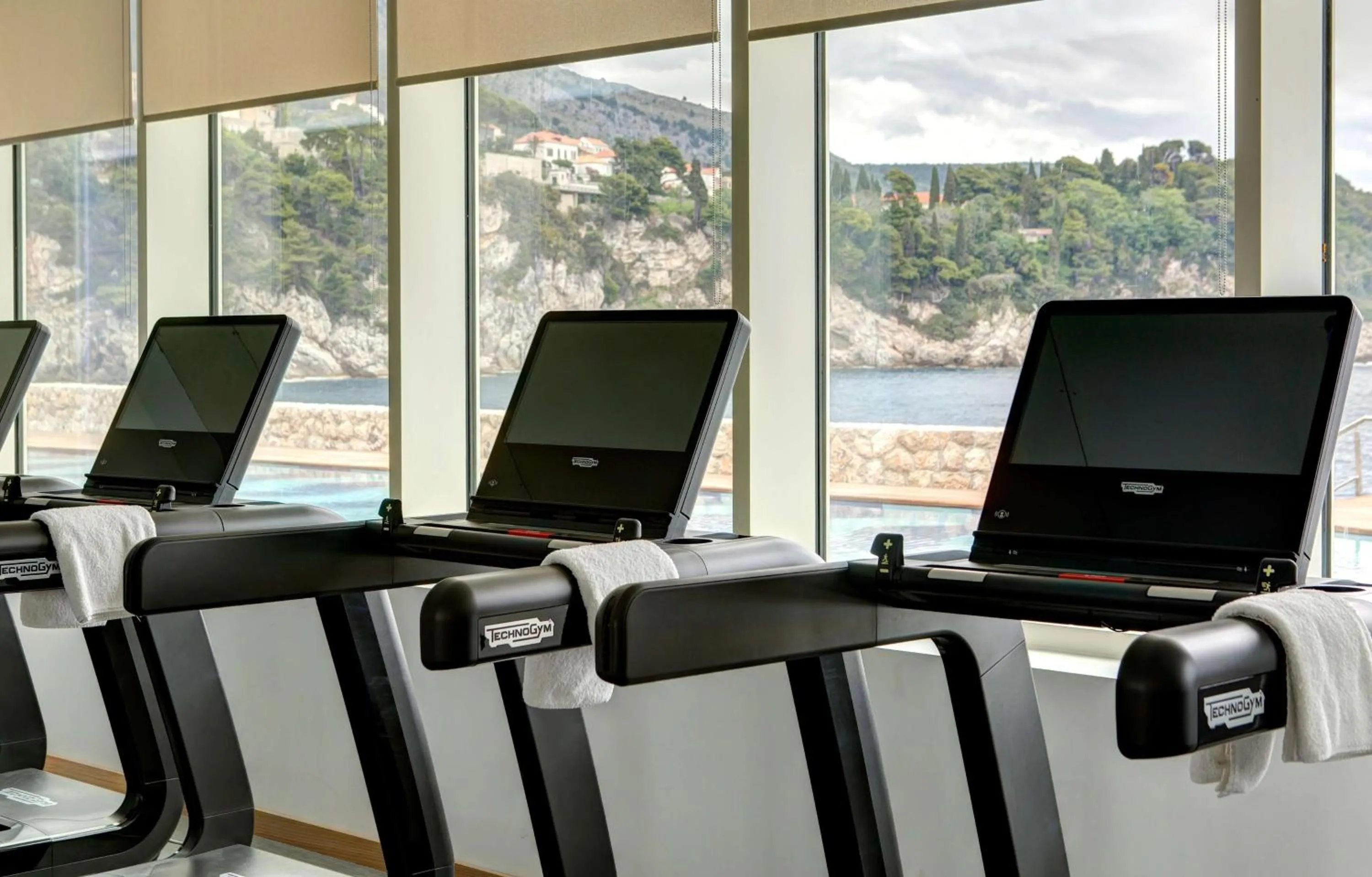 Fitness centre/facilities in Rixos Premium Dubrovnik