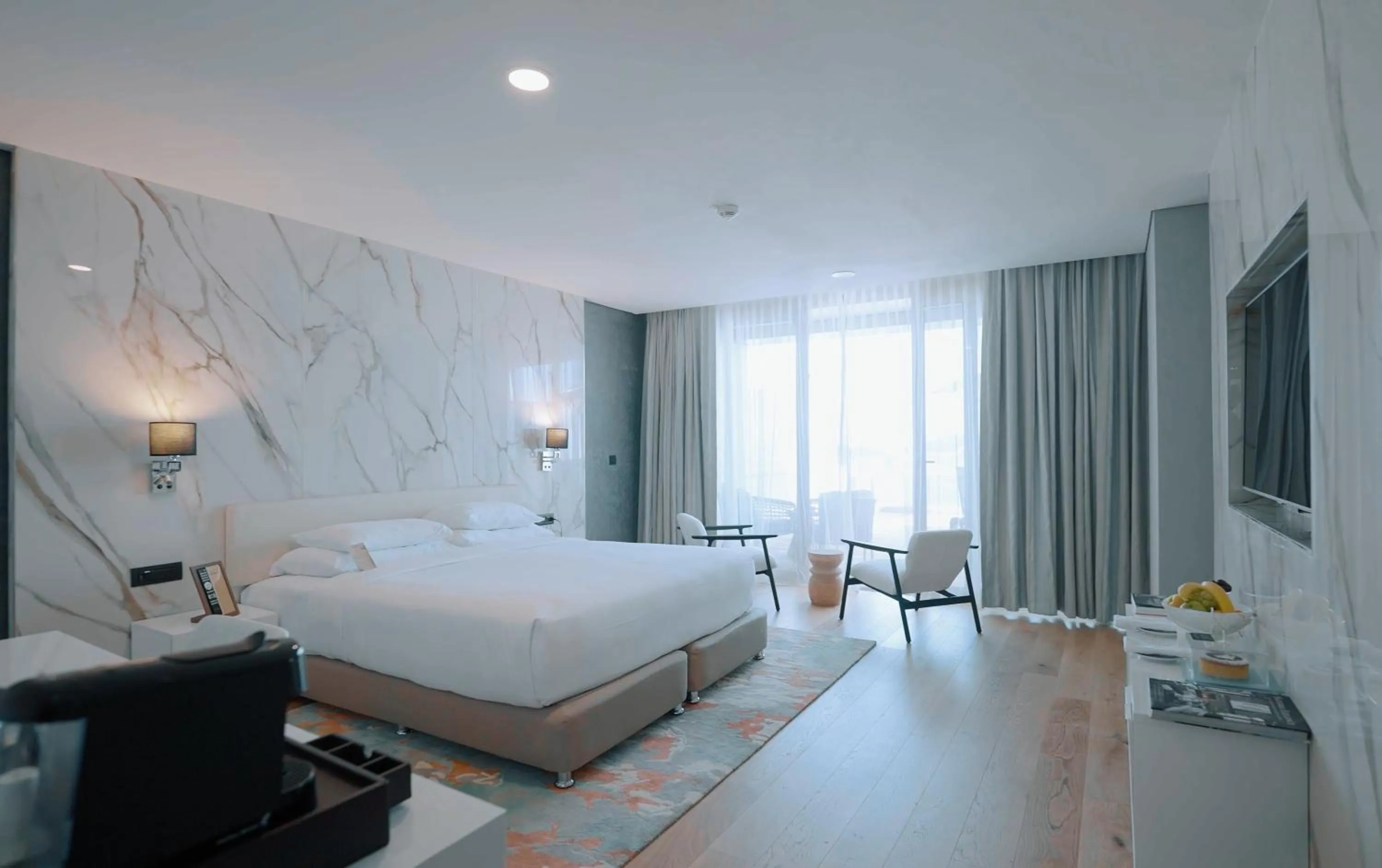 Bed in Rixos Premium Dubrovnik