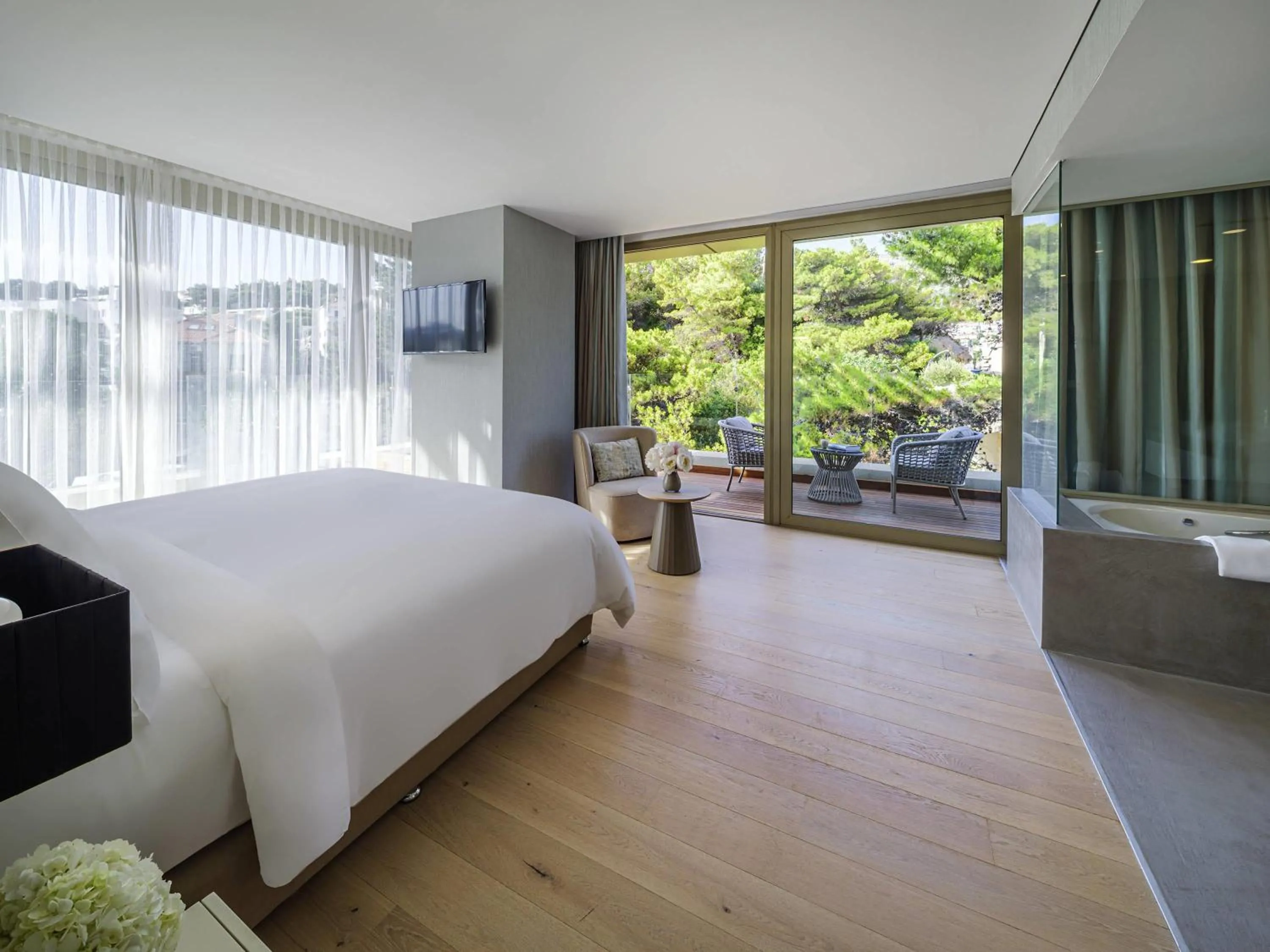 Bedroom, Bed in Rixos Premium Dubrovnik