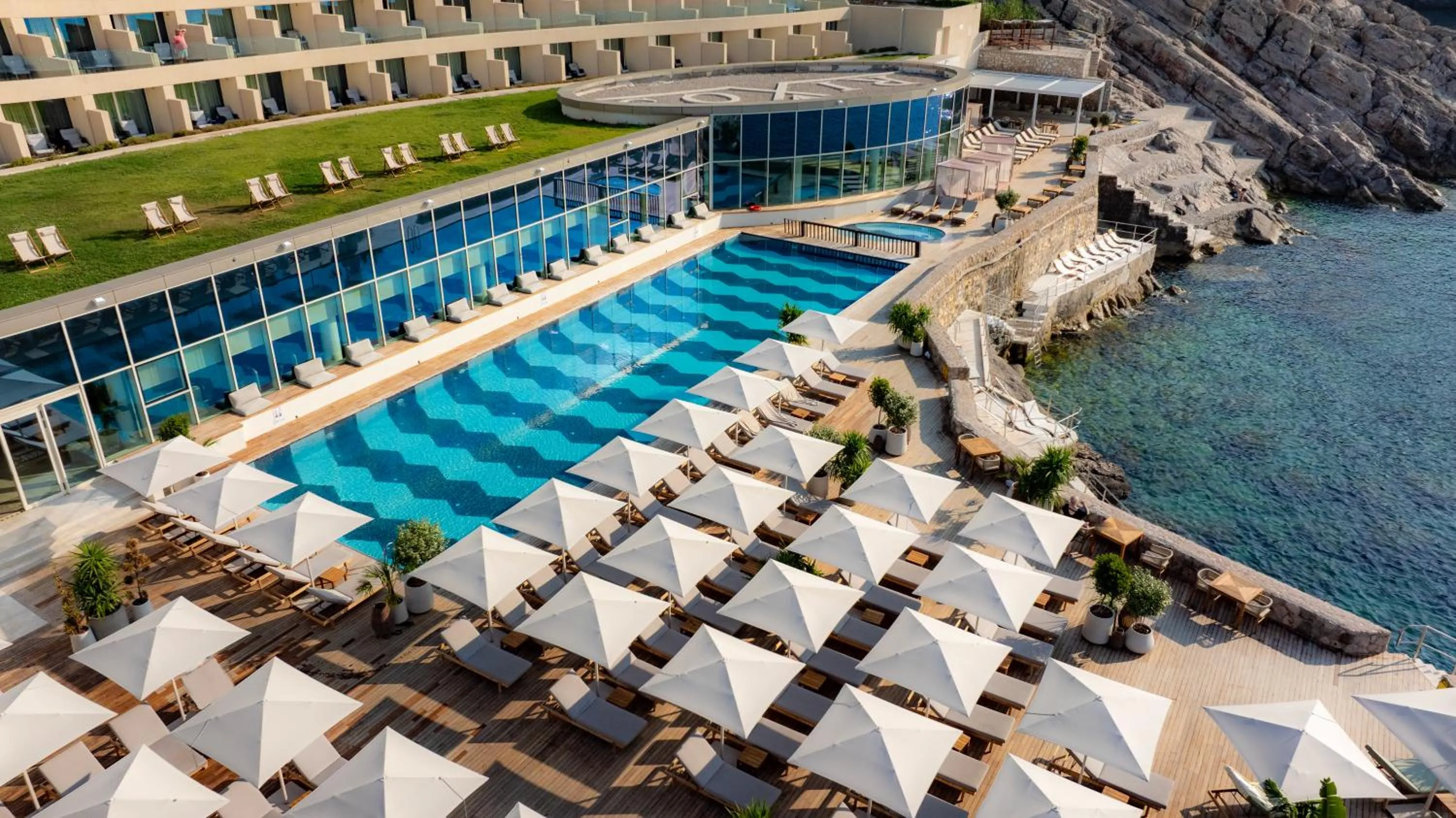 Beach in Rixos Premium Dubrovnik