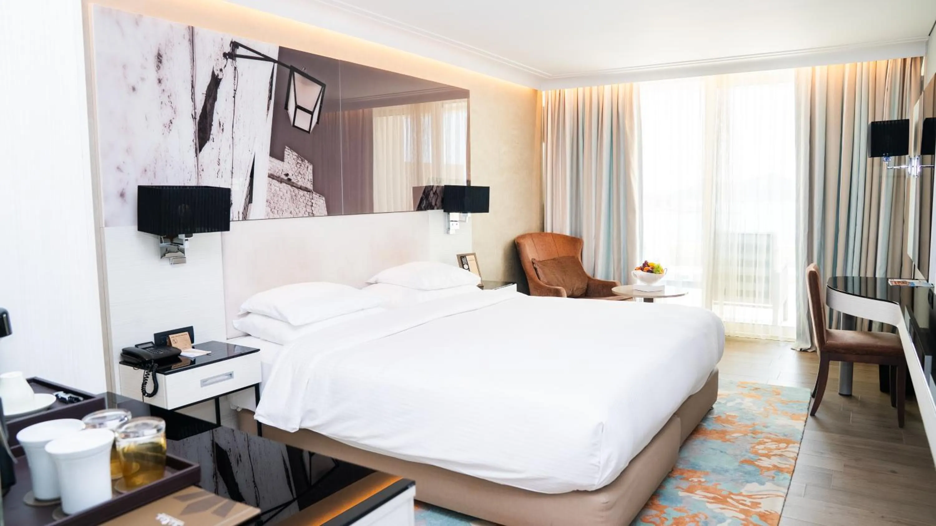 Bed in Rixos Premium Dubrovnik