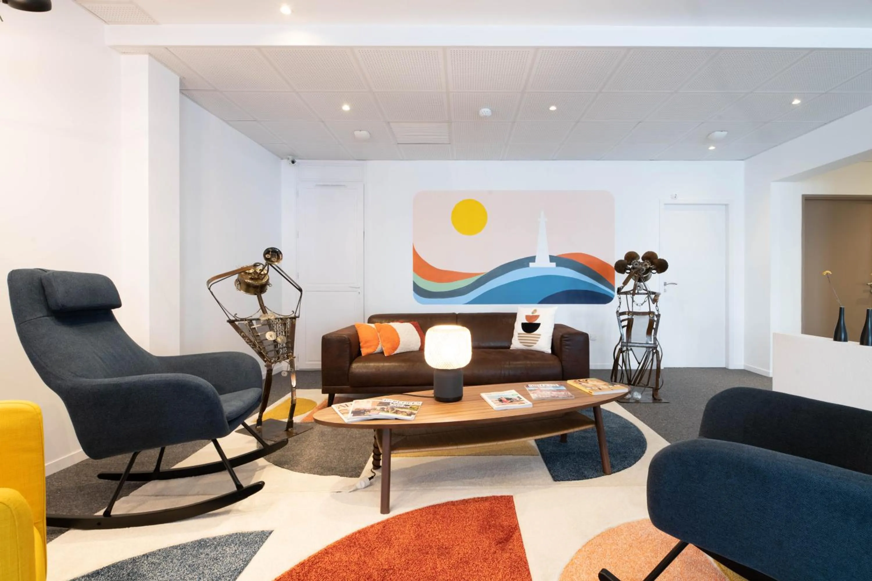 Living room, Seating Area in Hotel Txutxu-Mutxu