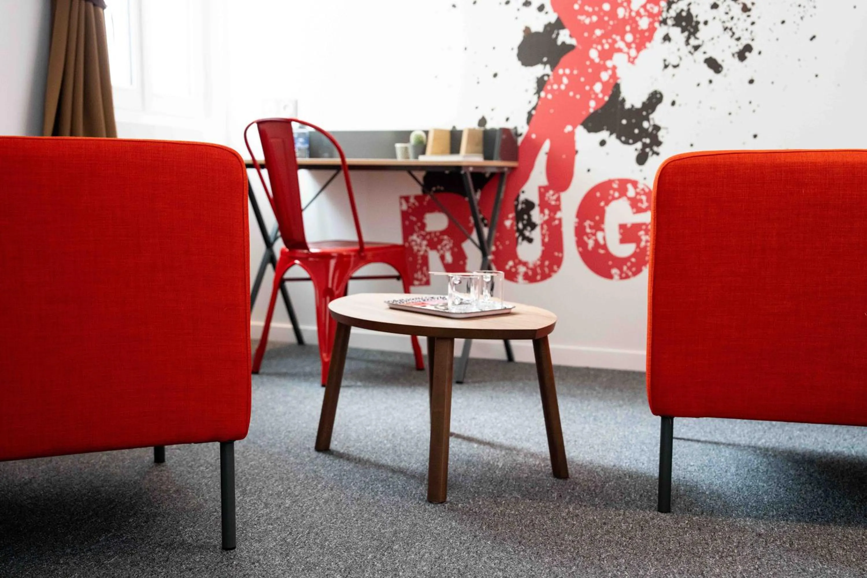 Living room, Seating Area in Hotel Txutxu-Mutxu