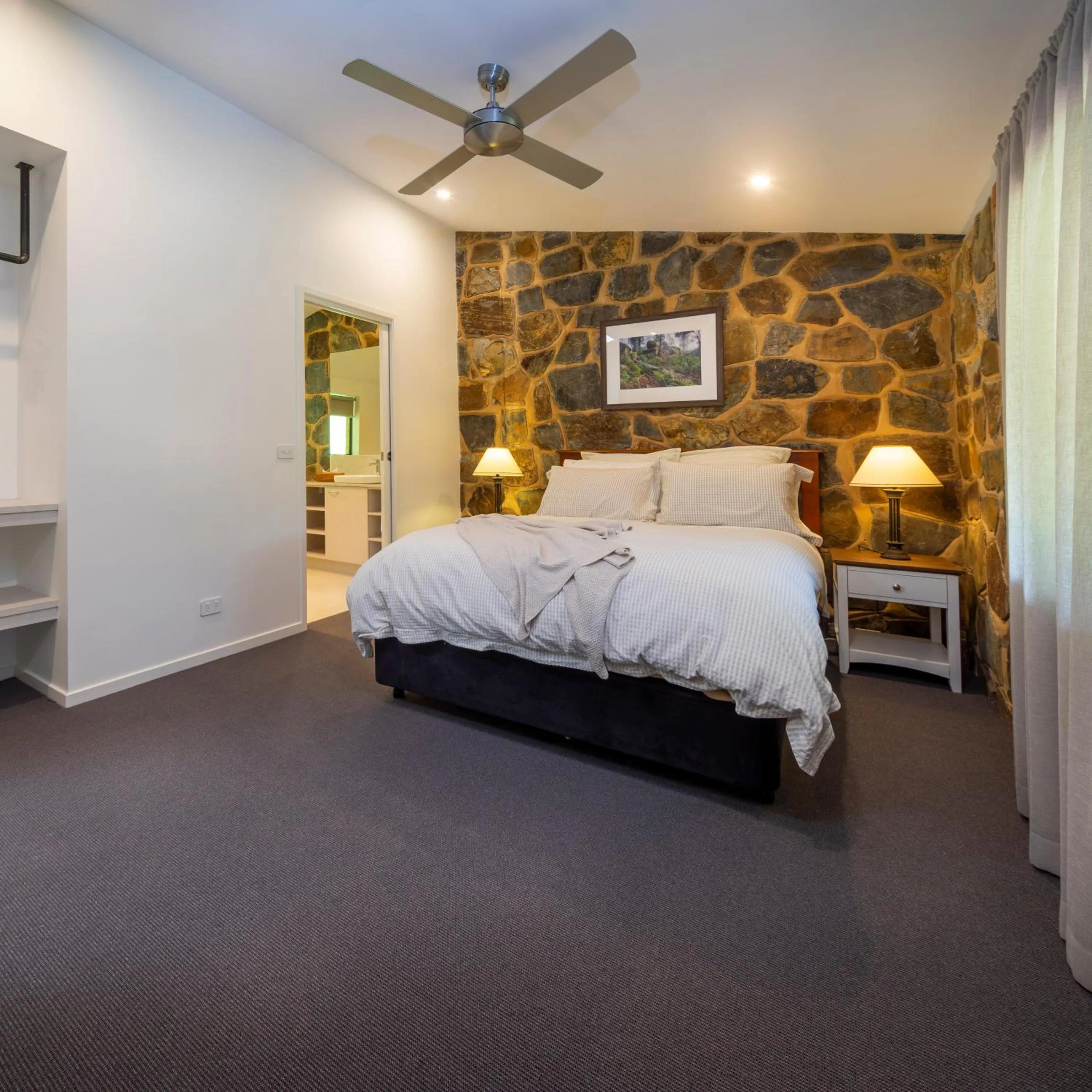 Bed in Bright Mystic Valley