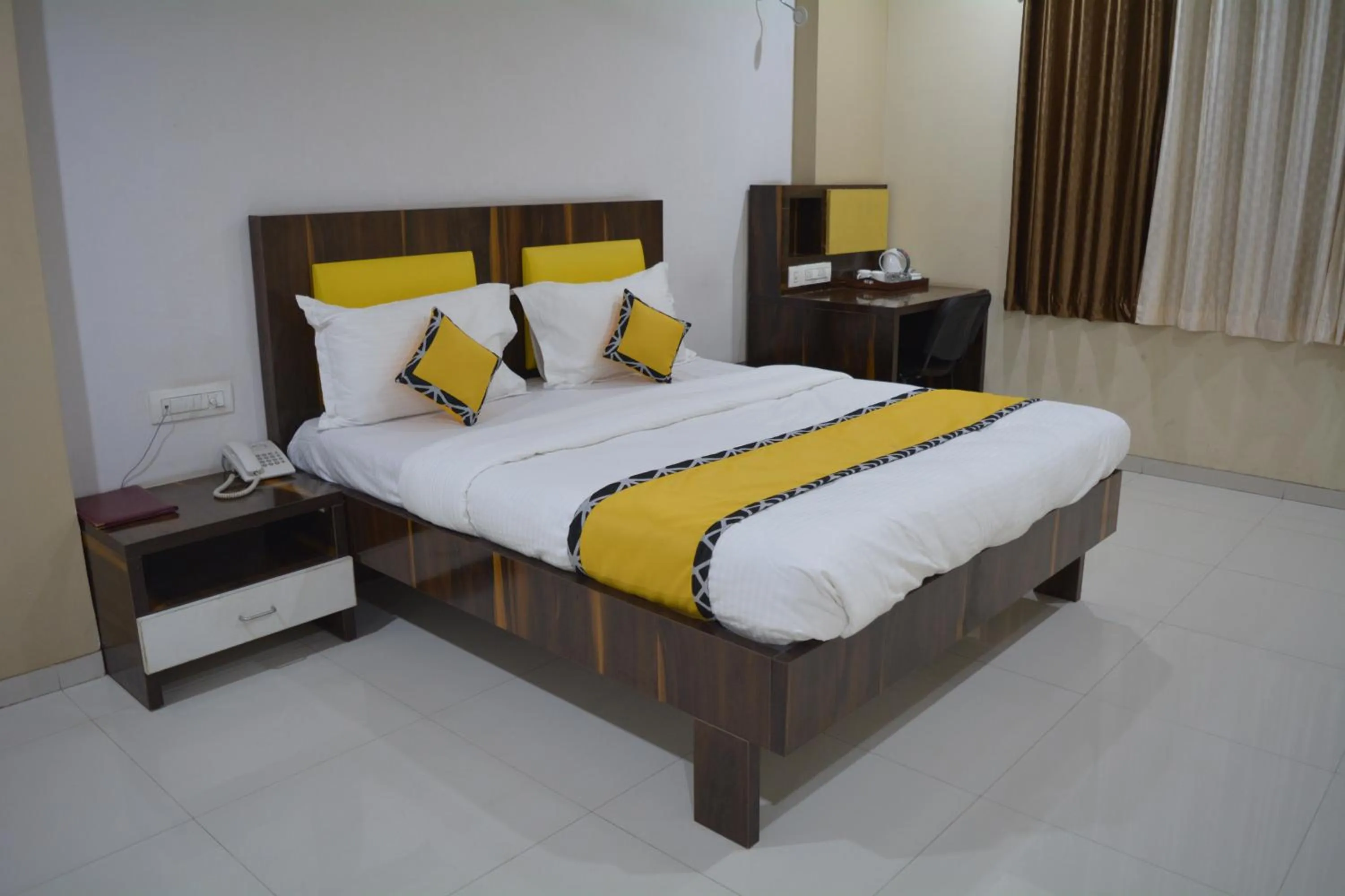 Bed in Dhuri Resort