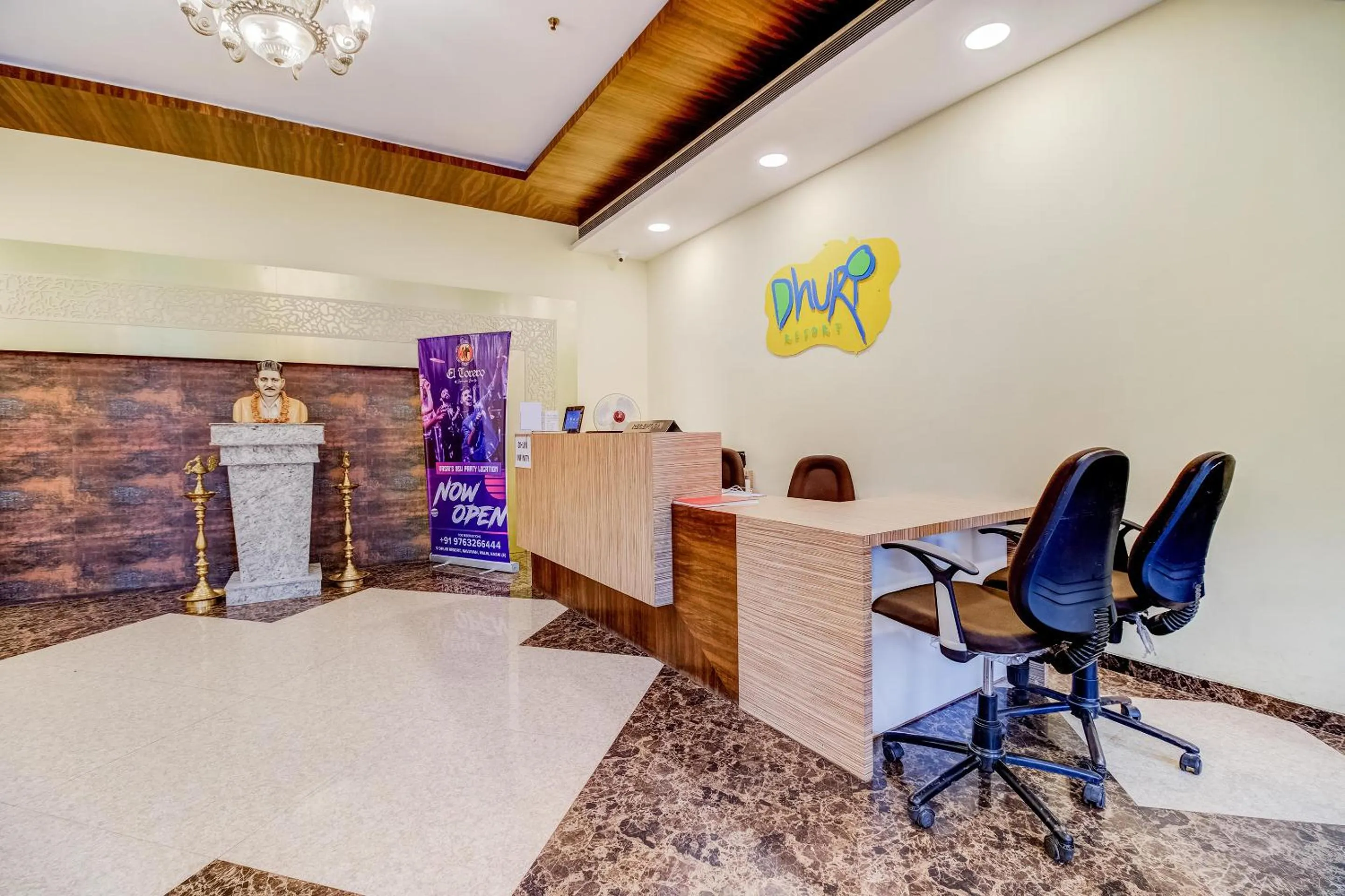 Lobby or reception in Dhuri Resort
