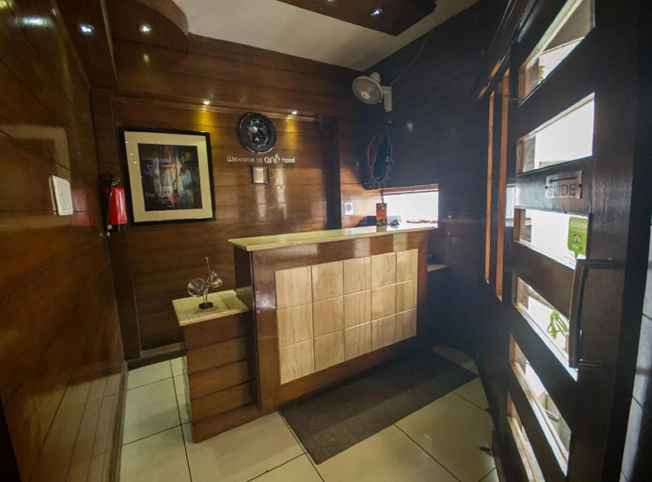 Lobby or reception in ANR Hotels