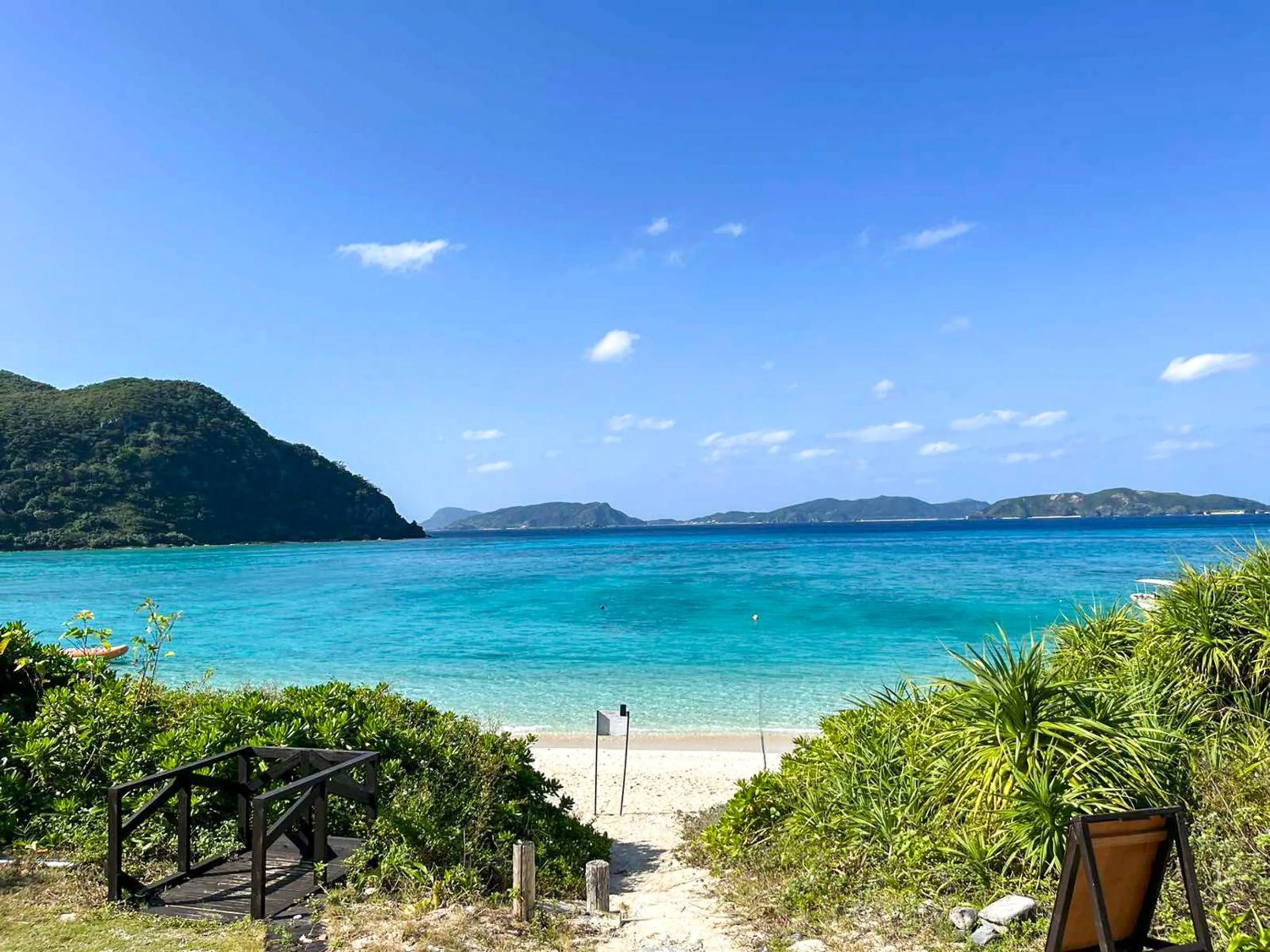 Beach in Tokashiku Marine Villege