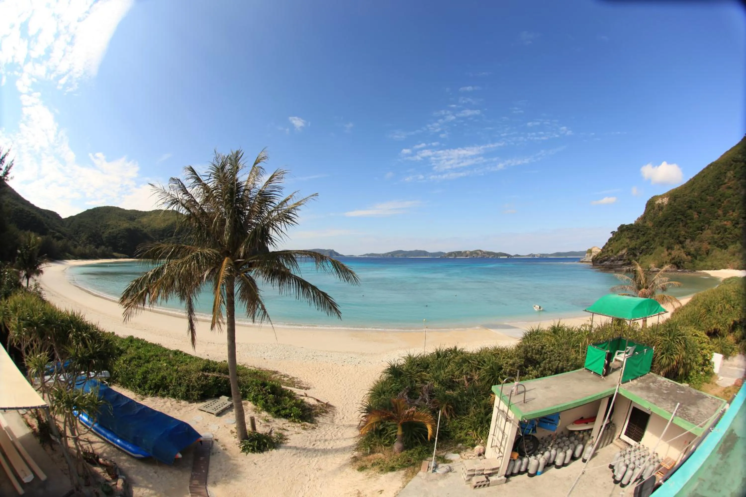 Beach in Tokashiku Marine Villege