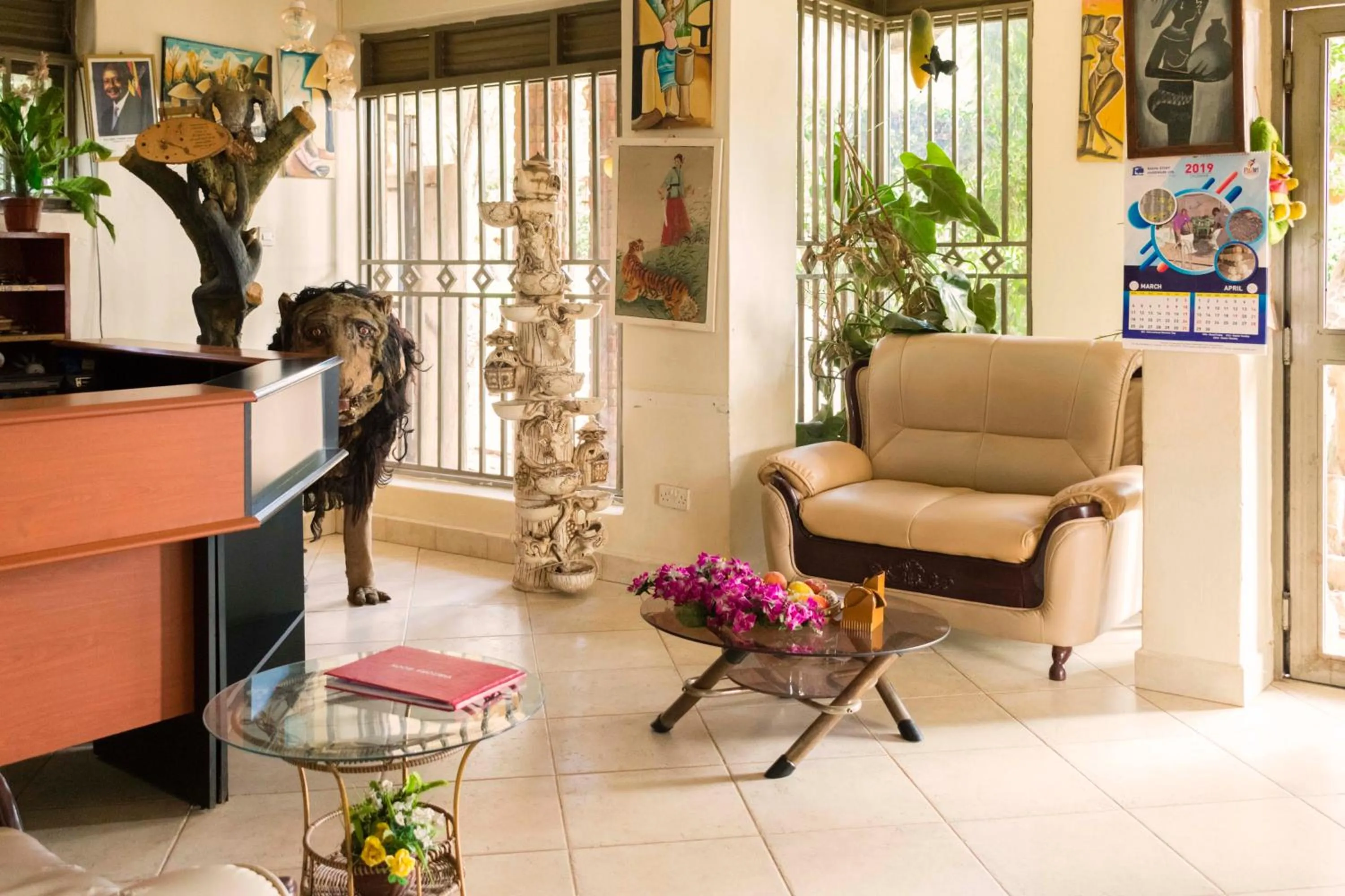 Lobby or reception in Meliva Guest House Mbarara