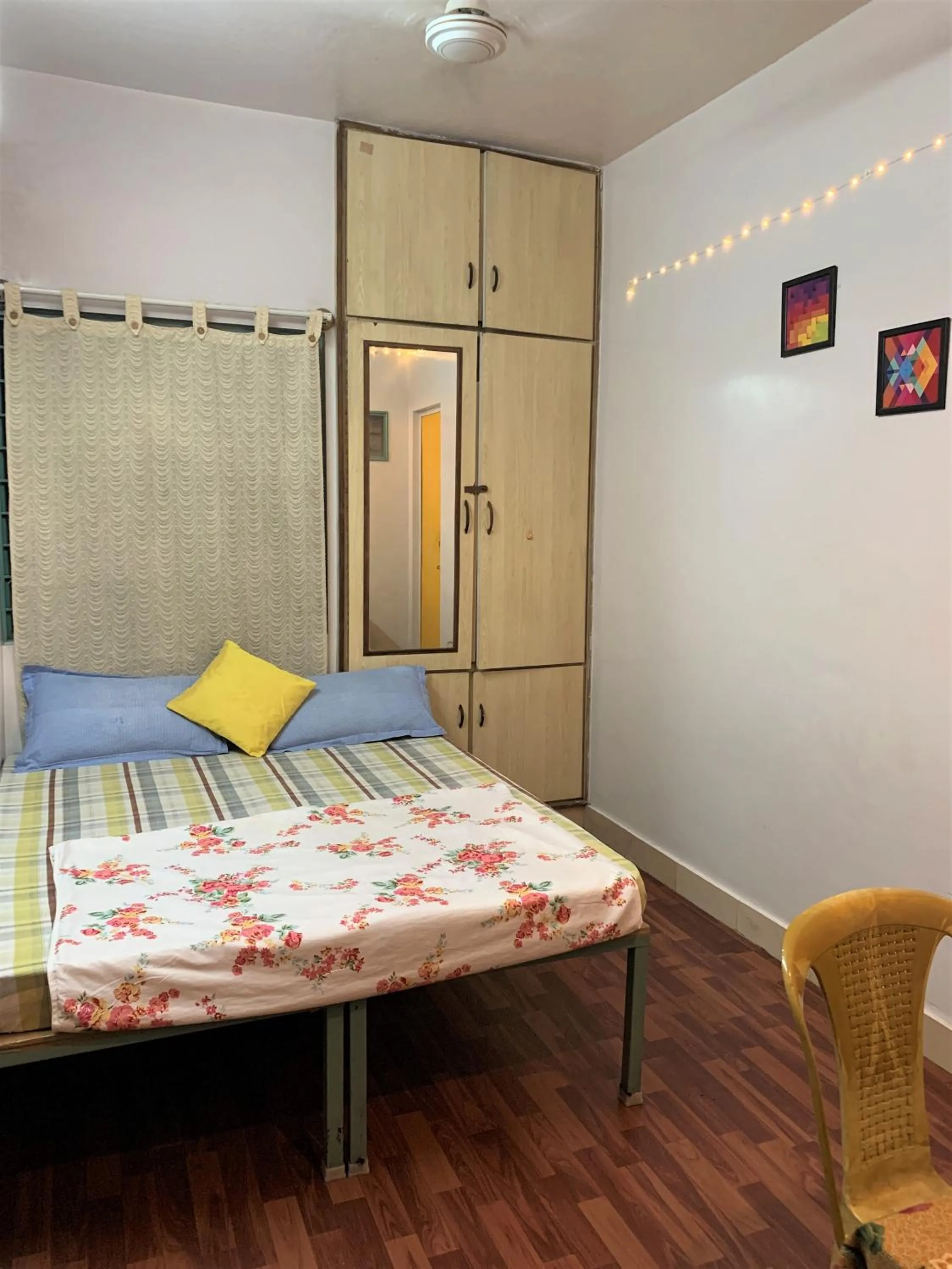 Bedroom, Bed in The Little Blue Window Hostel