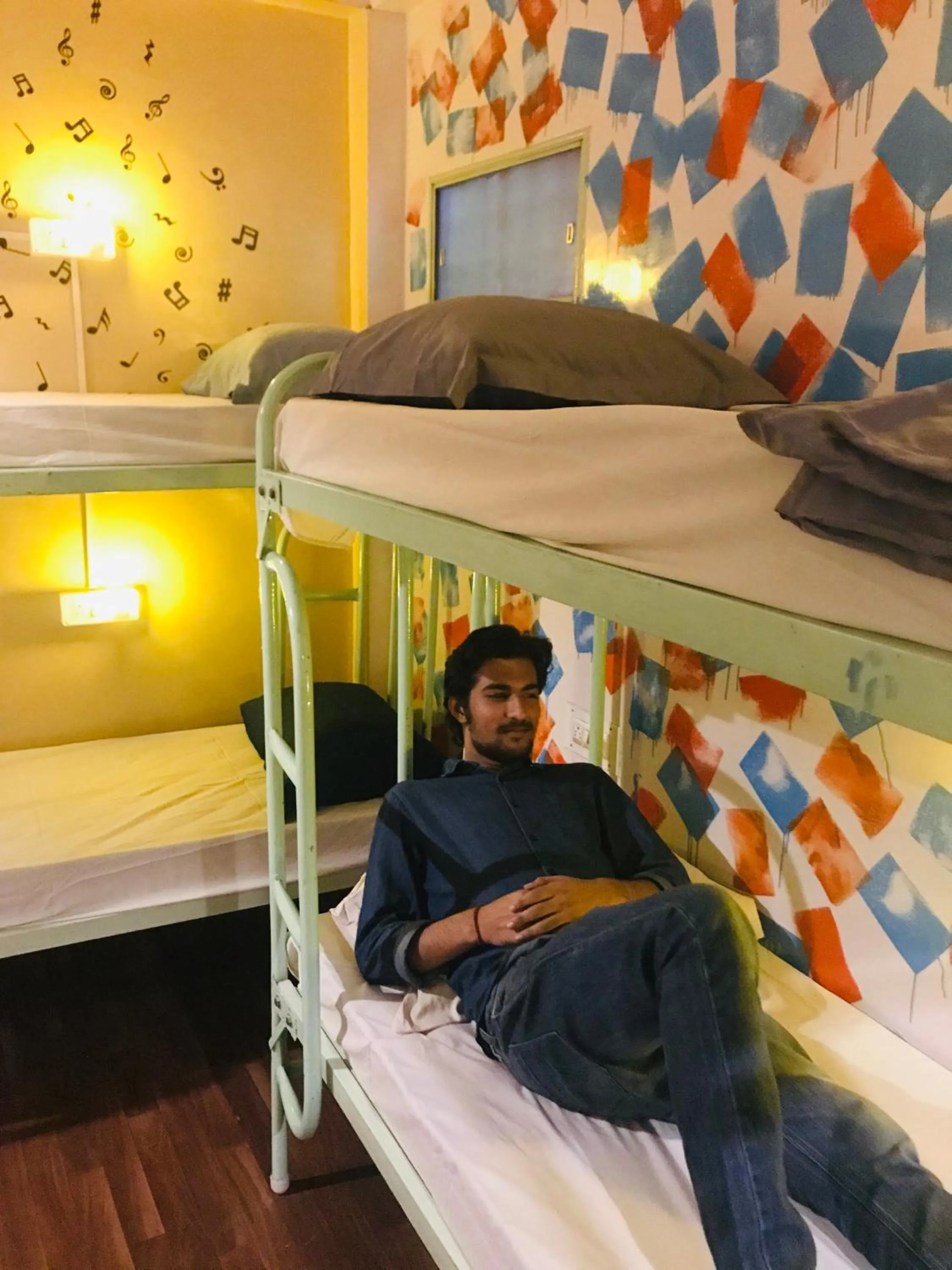 bunk bed, Bed in The Little Blue Window Hostel