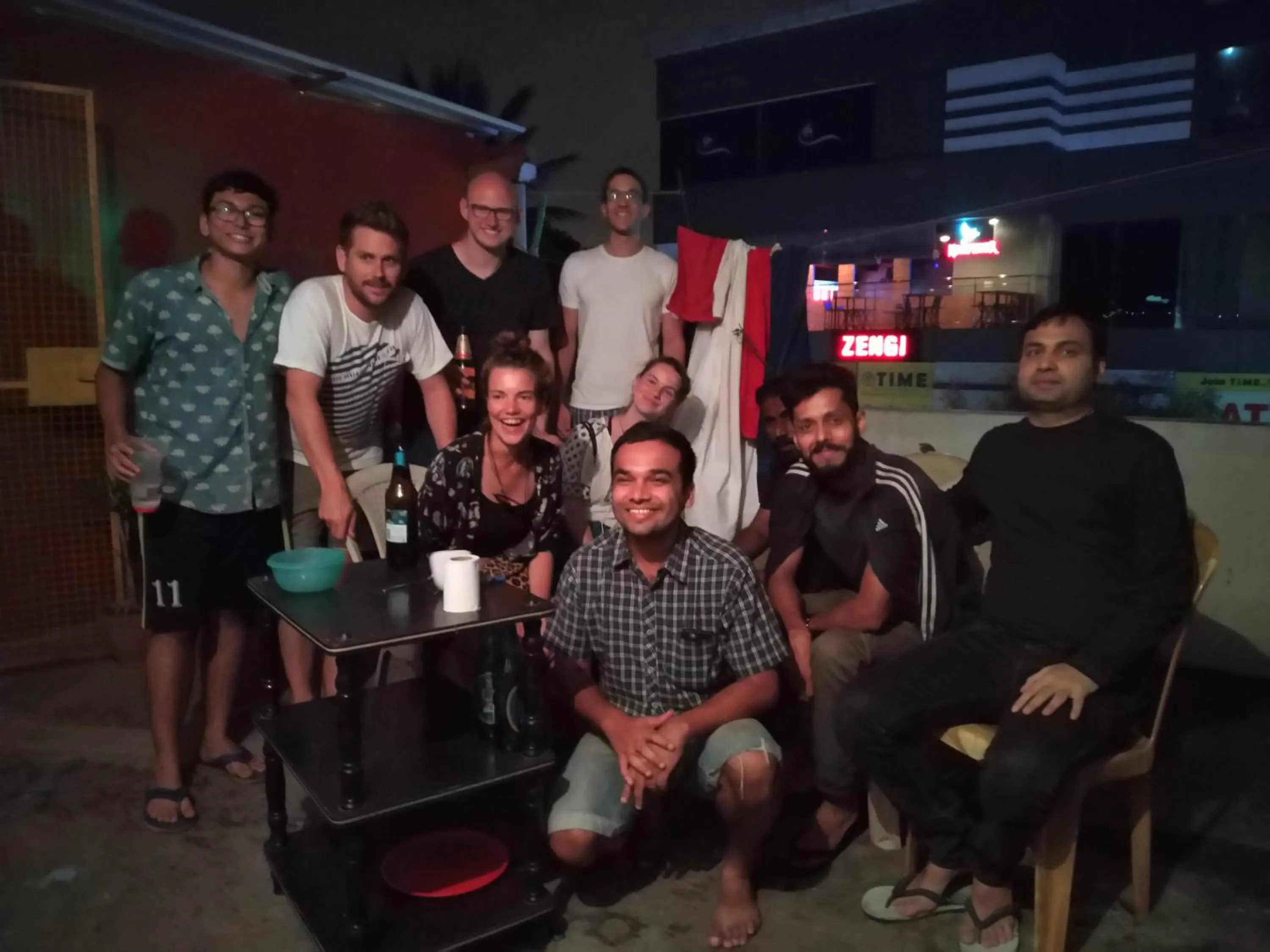 BBQ facilities in The Little Blue Window Hostel