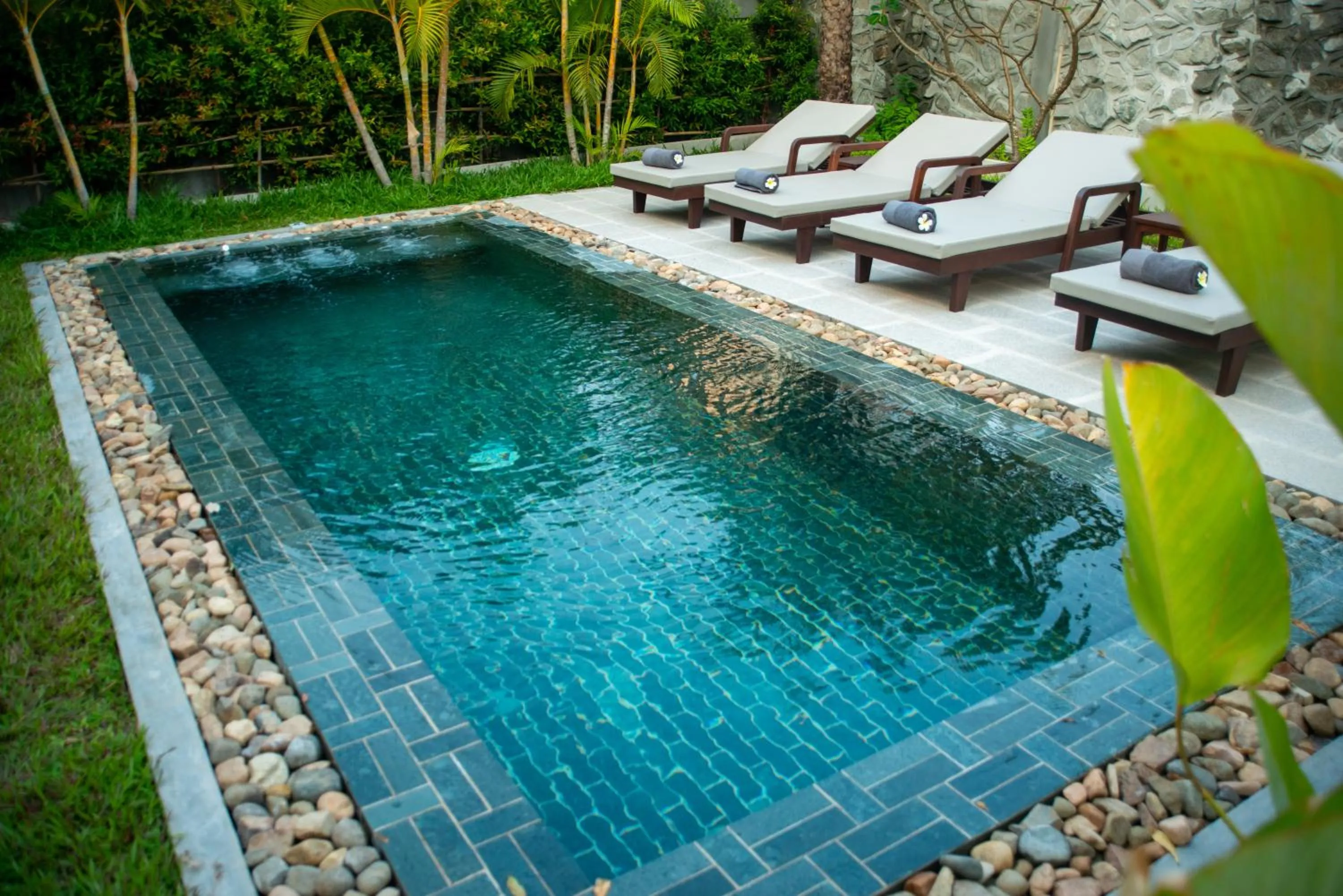 Swimming pool in Le Chanthou Boutique